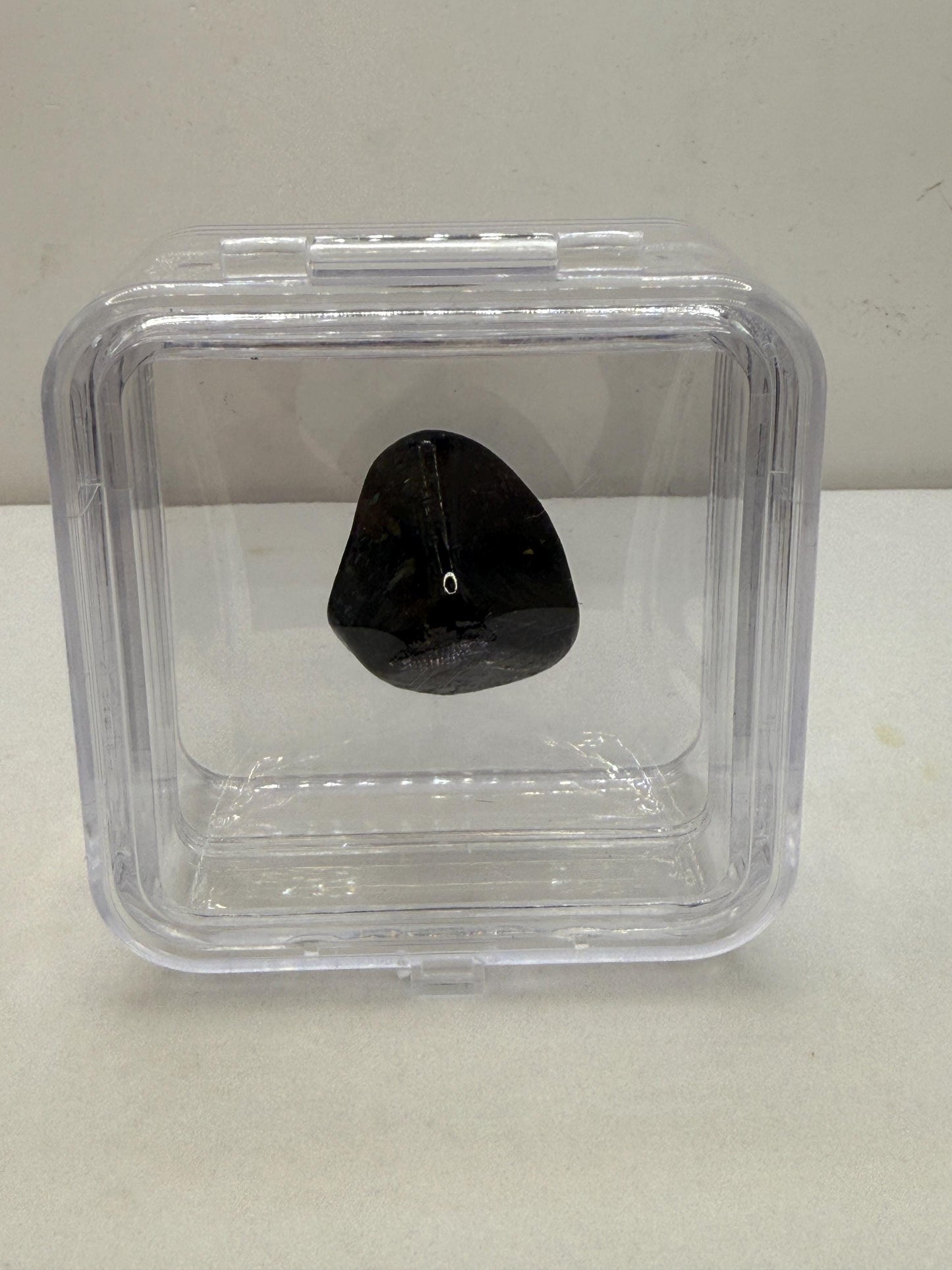 Nuummite Stone, Sorcerer’s Stone, Natural Nuummite, Greenland, Reiki, Rock Collection, Manifesting, Grounding, Energy Work, 21.27 grams