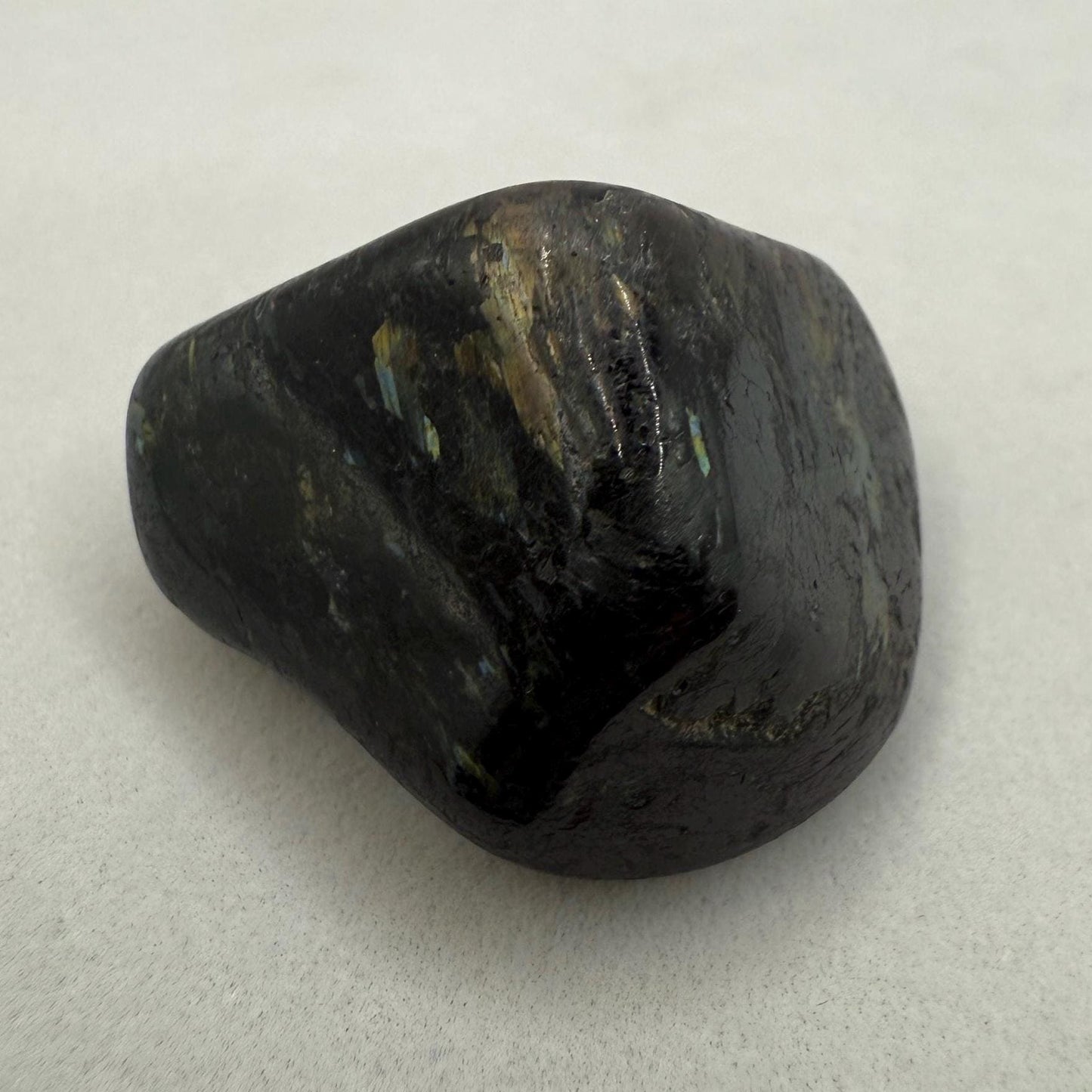 Nuummite Stone, Sorcerer’s Stone, Natural Nuummite, Greenland, Reiki, Rock Collection, Manifesting, Grounding, Energy Work, 21.27 grams