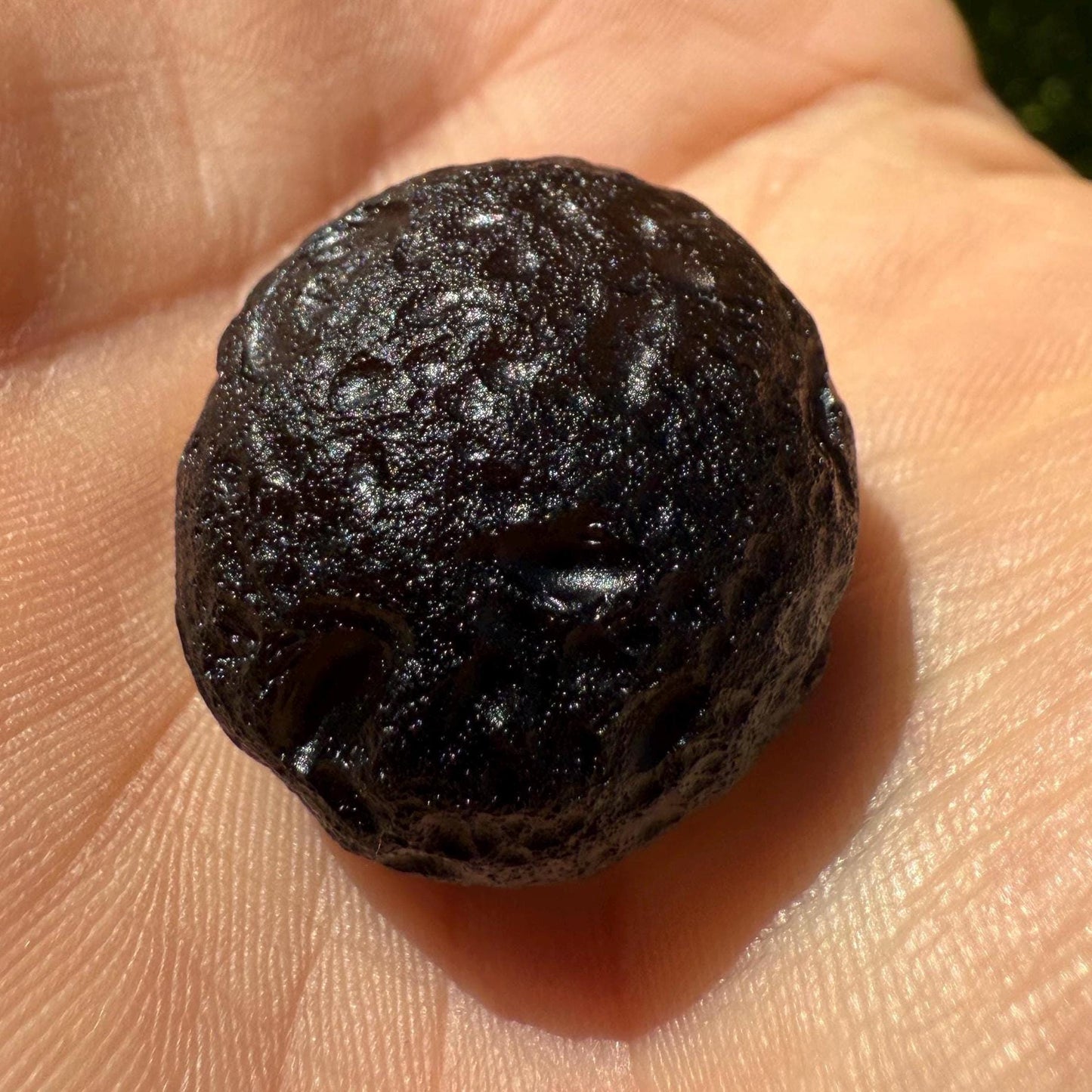 Colombianite Specimen, Beautiful and Translucent, Shamanic, Tektite, Pseudotektite, Obsidian, Healing Energy, Metaphysical, 14.70 grams