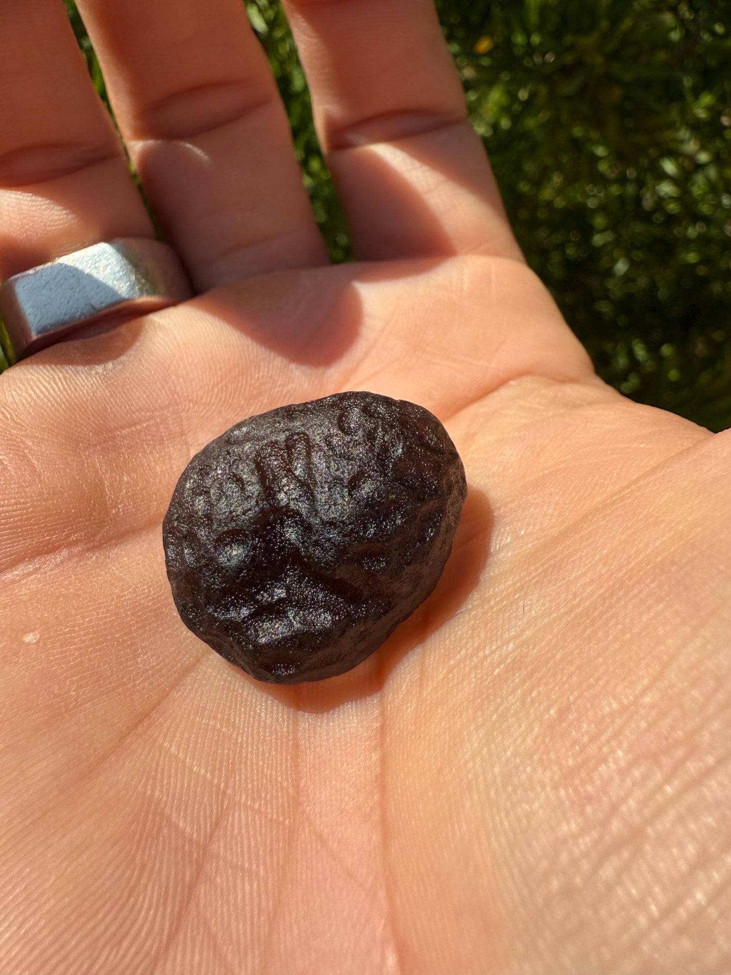 Colombianite Specimen, Beautiful and Translucent, Shamanic, Tektite, Pseudotektite, Obsidian, Healing Energy, Metaphysical, 11.39 grams
