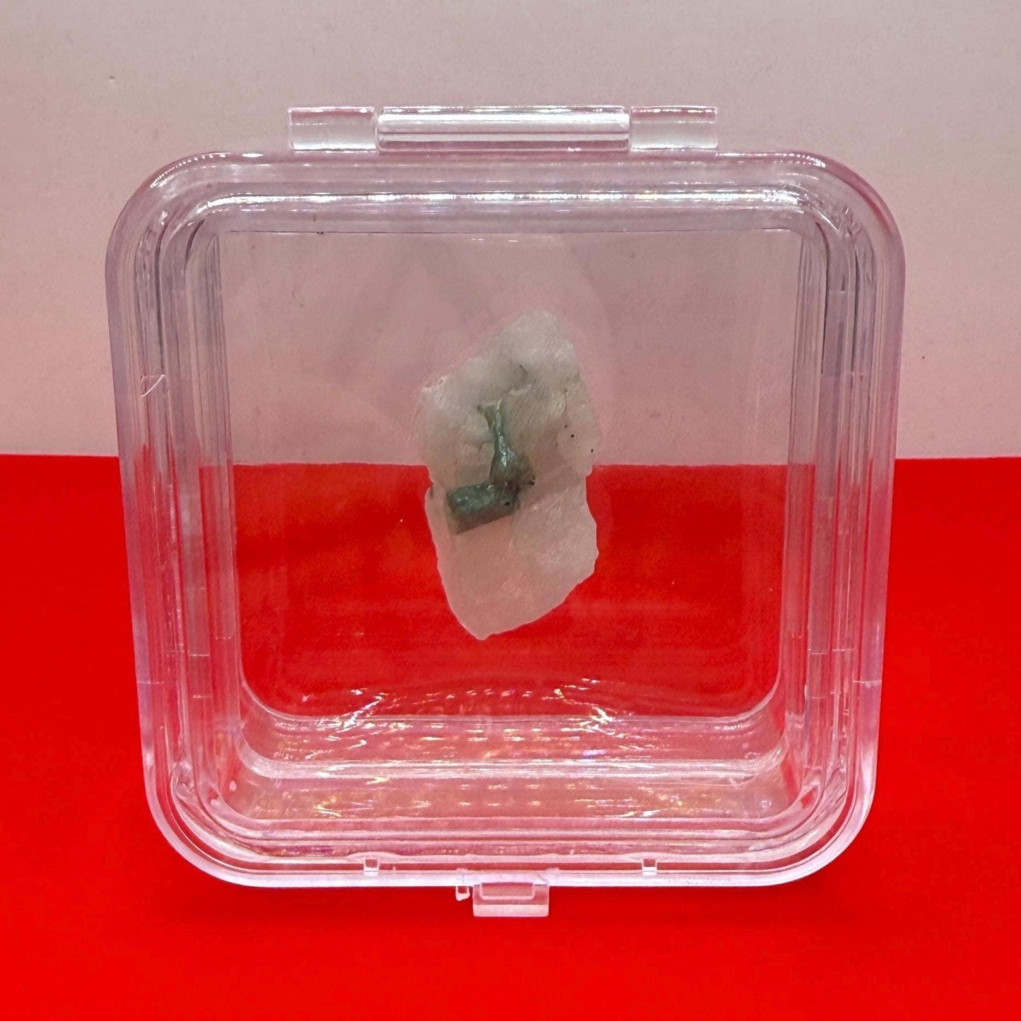 Rough Emerald on Quartz Matrix, Bahia, Brazil Emerald Stone, Brazilian Emerald, Heart Chakra, Brazilian Emerald, 7.70 grams