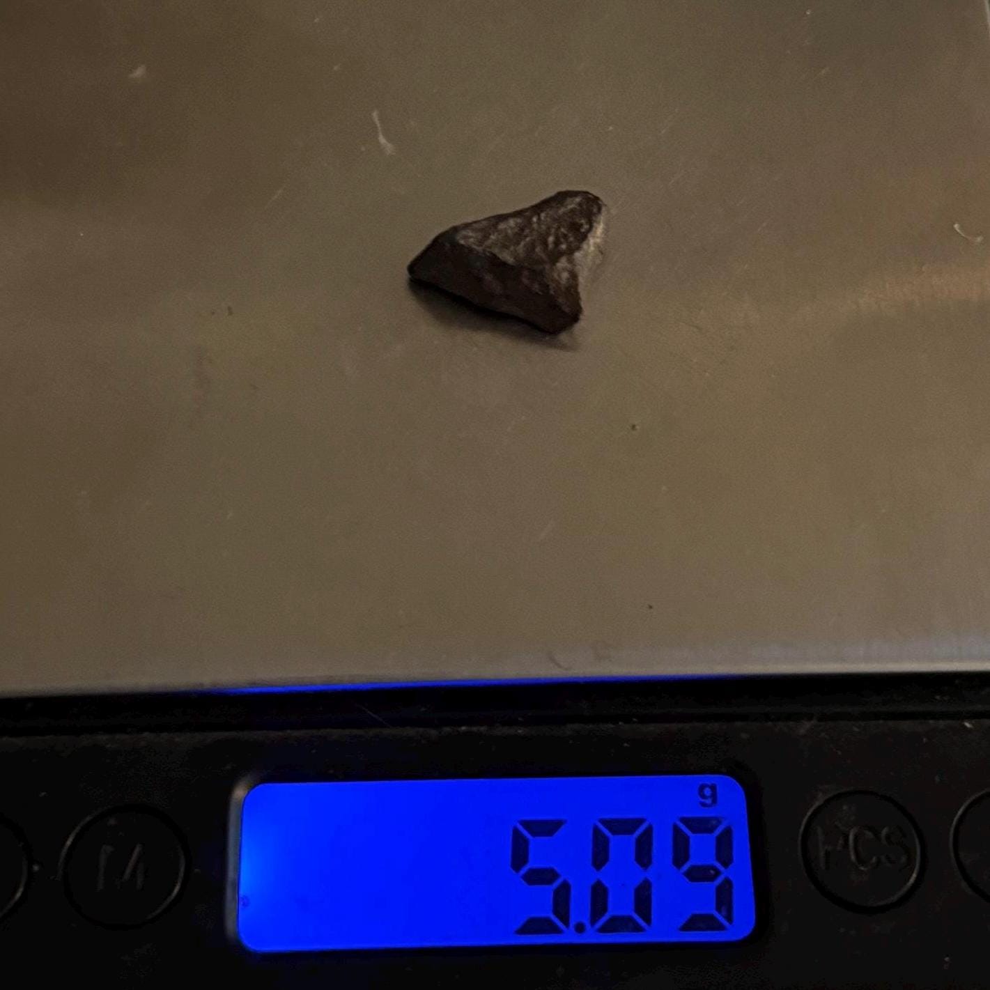 Gibeon Meteorite: 5.09 Gram Iron IVA, Namibia, Authentic Space Gift