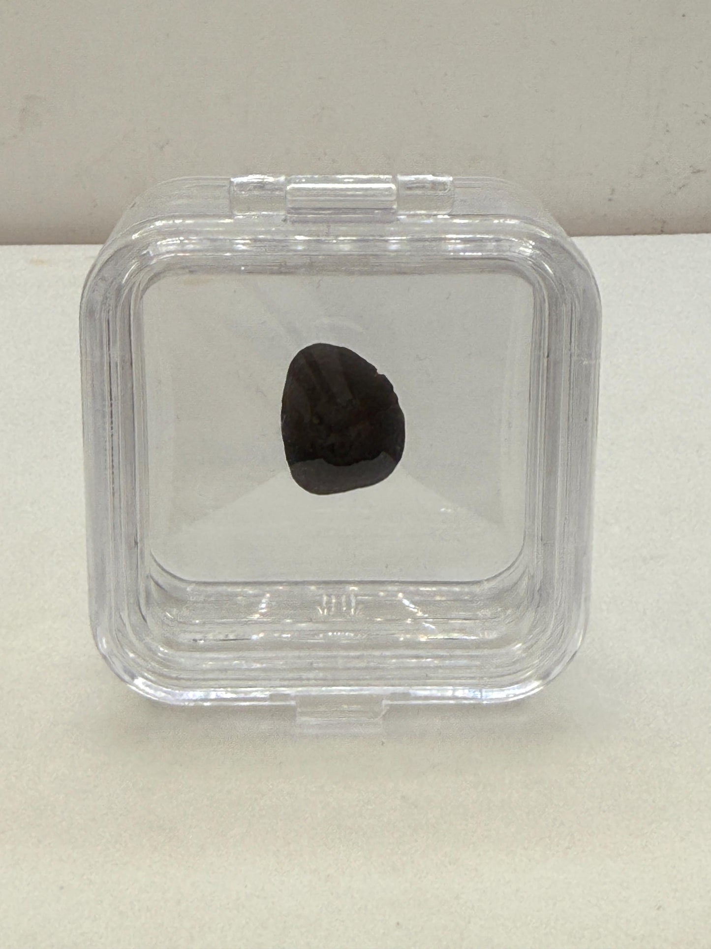 Saffordite Specimen: Arizona Cintamani Stone, Metaphysical Obsidian, Pseudo-Tektite, 1.85 grams