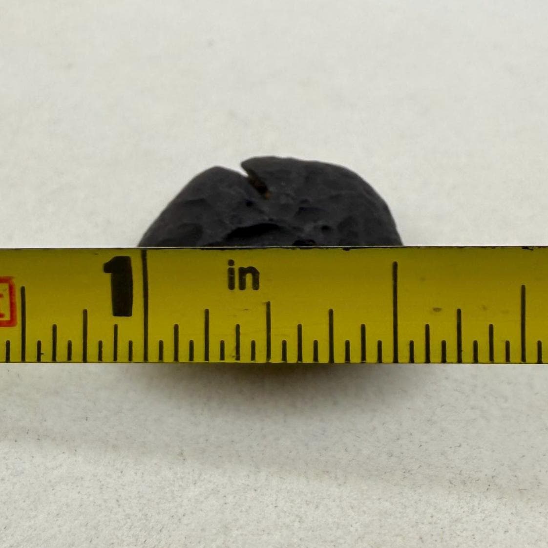 Saffordite Specimen: Arizona Cintamani Stone, Metaphysical Obsidian, Pseudo-Tektite, 1.85 grams