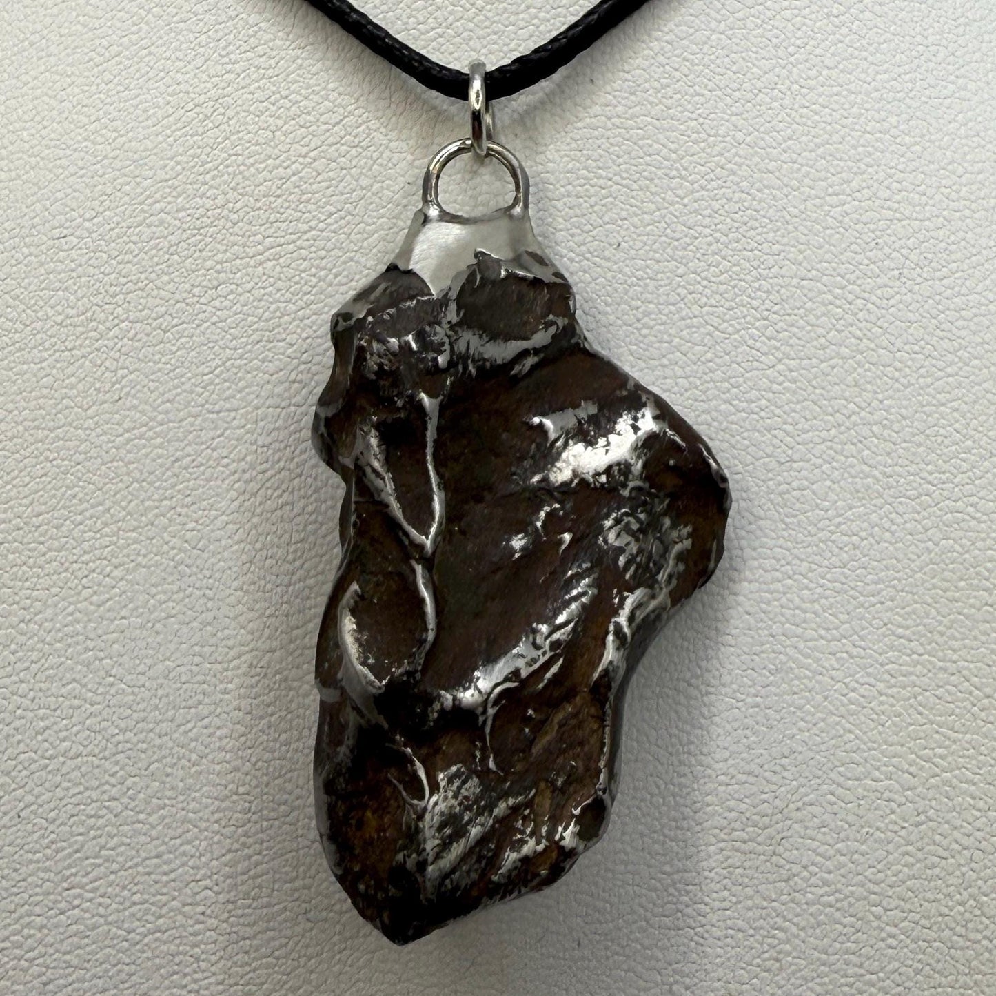 Unique Iron Meteorite Specimen Gebel Kamil, 46.02g, Astronomy Gift, Space Gift, Iron Meteorite, Egypt, Polished Meteorite, Space