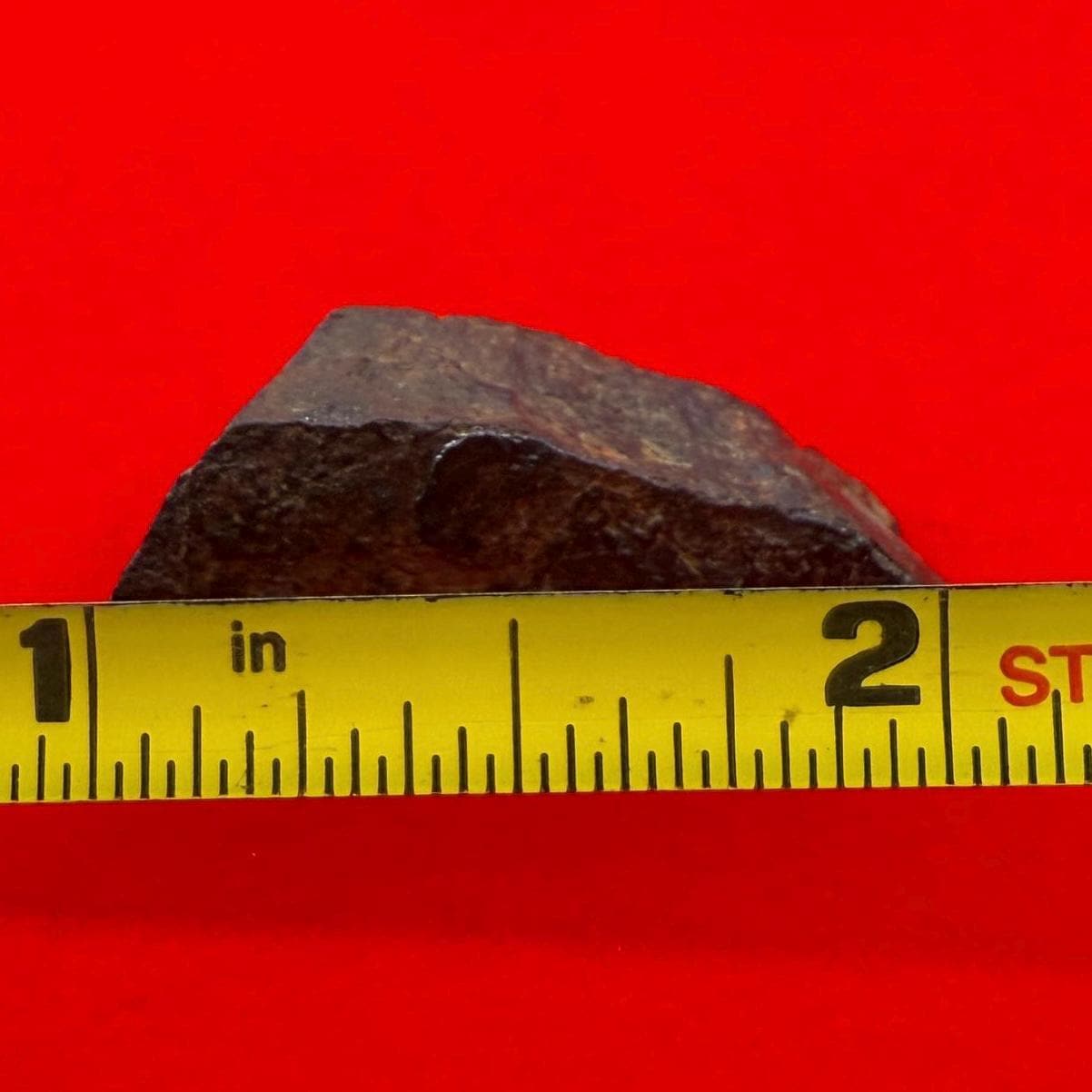 Gibeon Meteorite: 9.48 grams, Iron IVA, Namibia, Rare Iron Meteorite