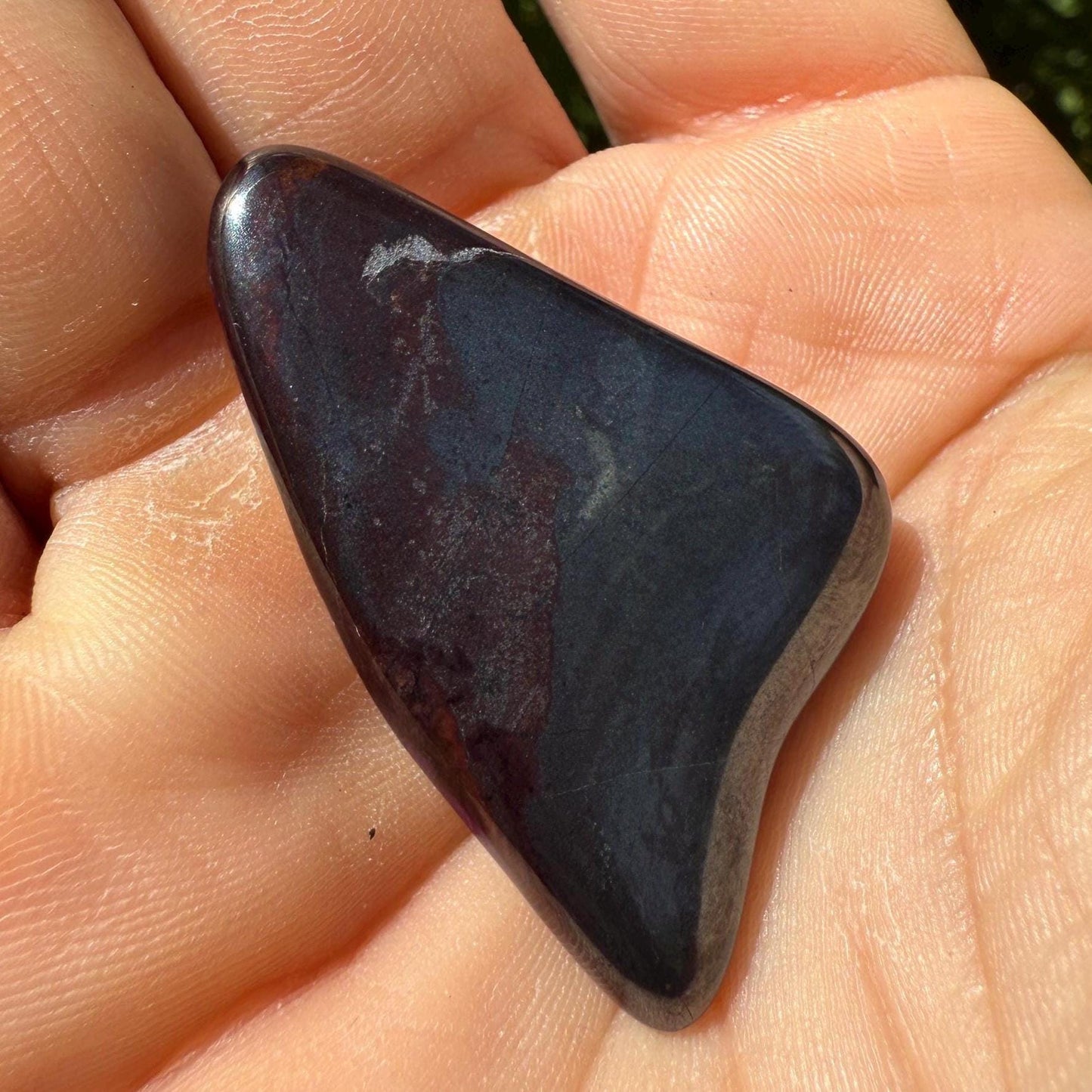 Polished Sugalite Specimen: Rare South African Reiki Stone, 15.39 grams