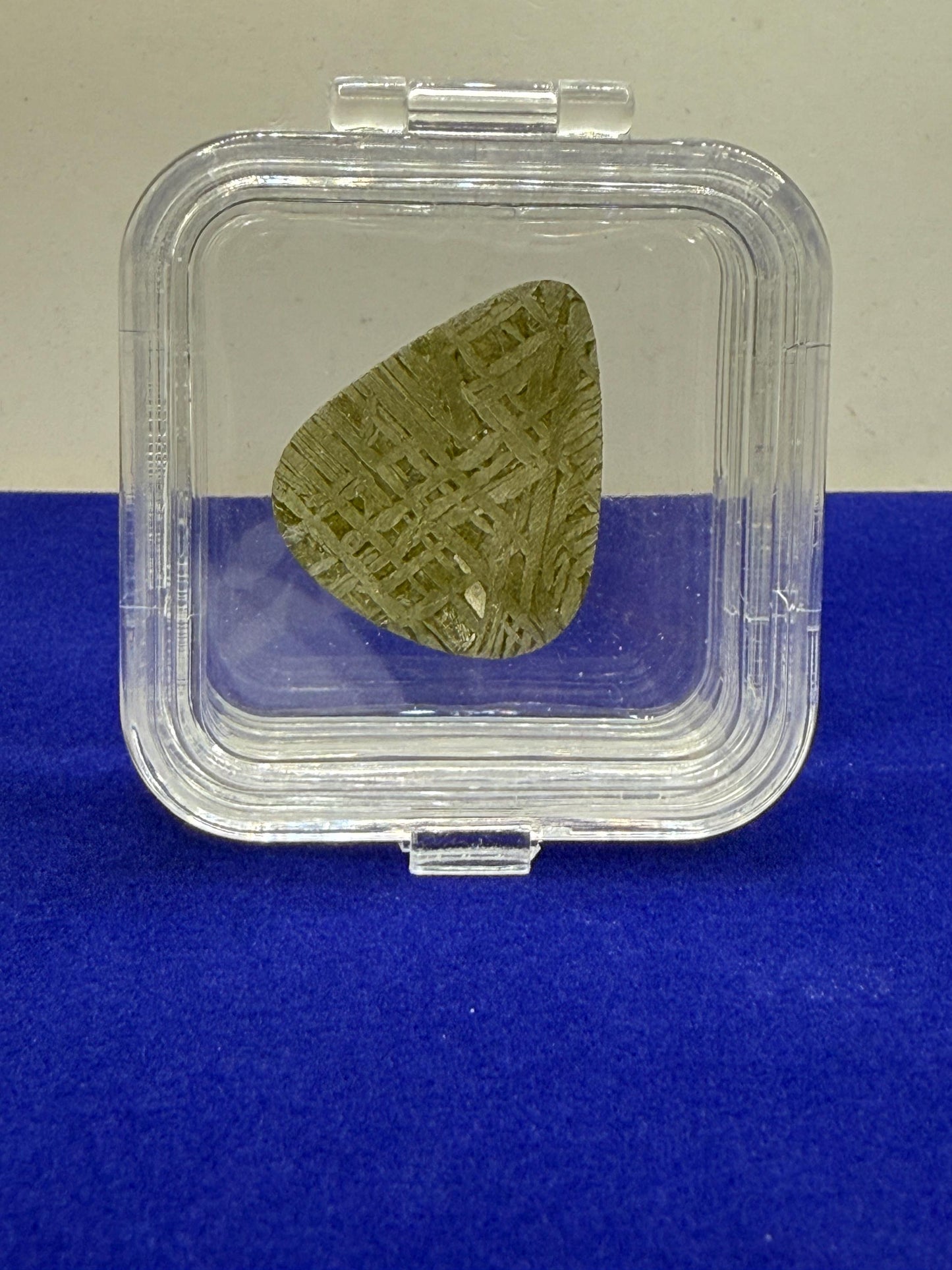 Aletai Meteorite Guitar Pick: Etched Iron, Unique Music Gift, 8.21 grams