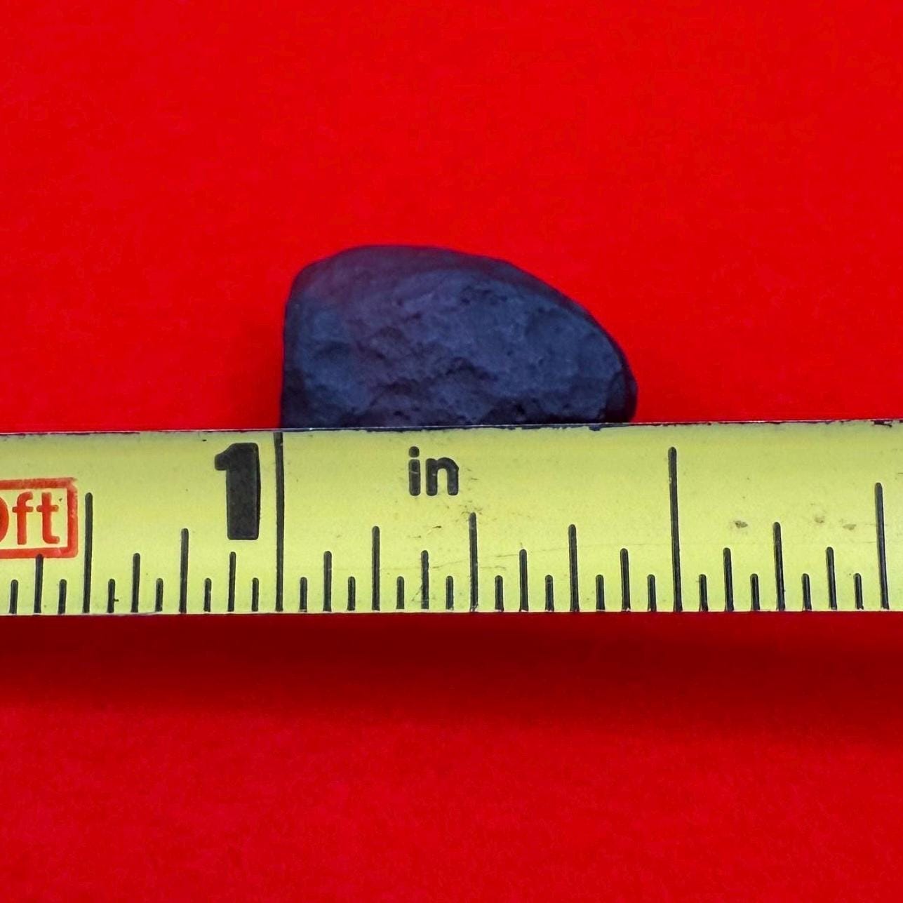 Saffordite Specimen: Arizona Cintamani Stone, Metaphysical Obsidian, Pseudo-Tektite, 1.21 grams