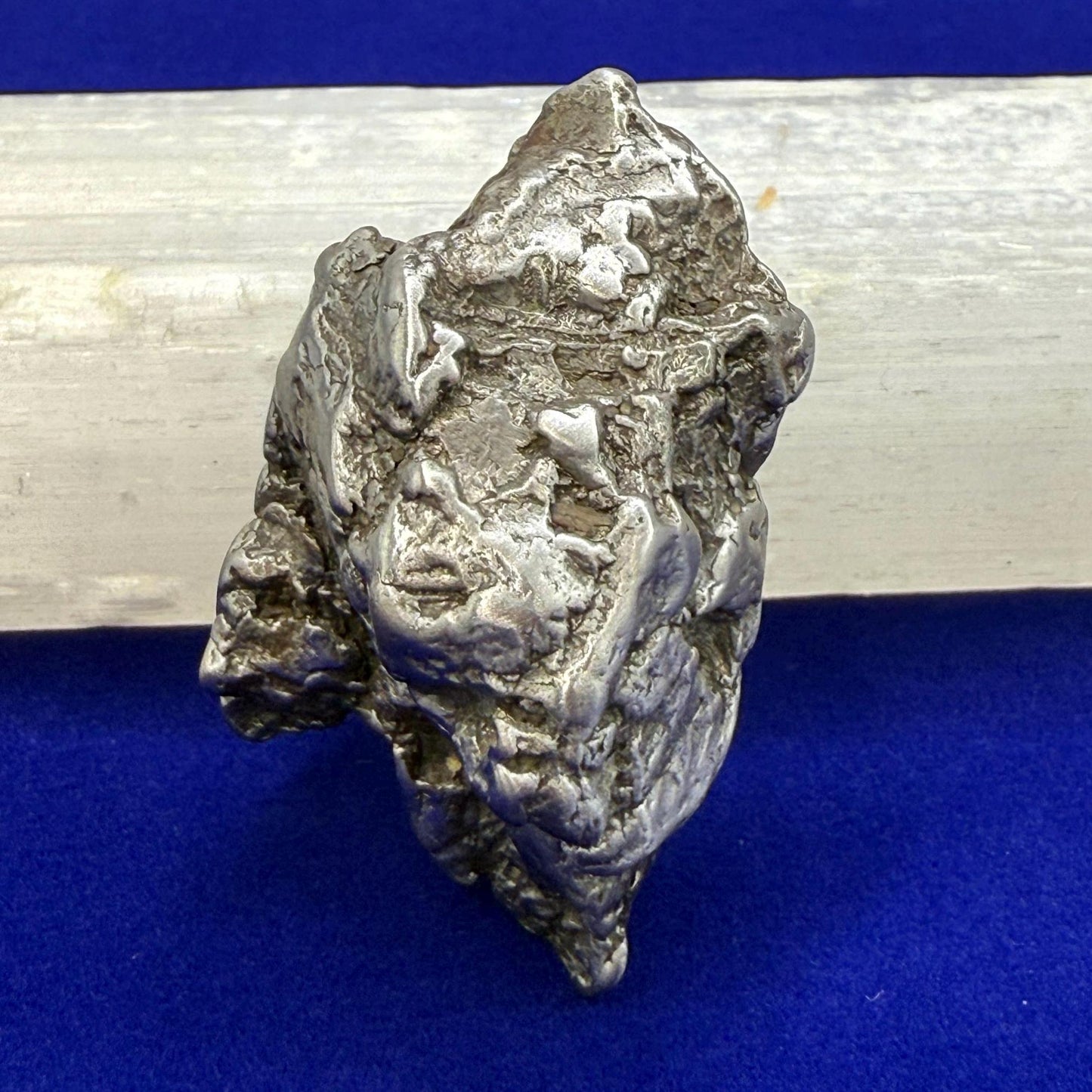 Uruacu Iron Meteorite Specimen: Space Gift, Authentic Meteorite, Brazil, 64.79 grams