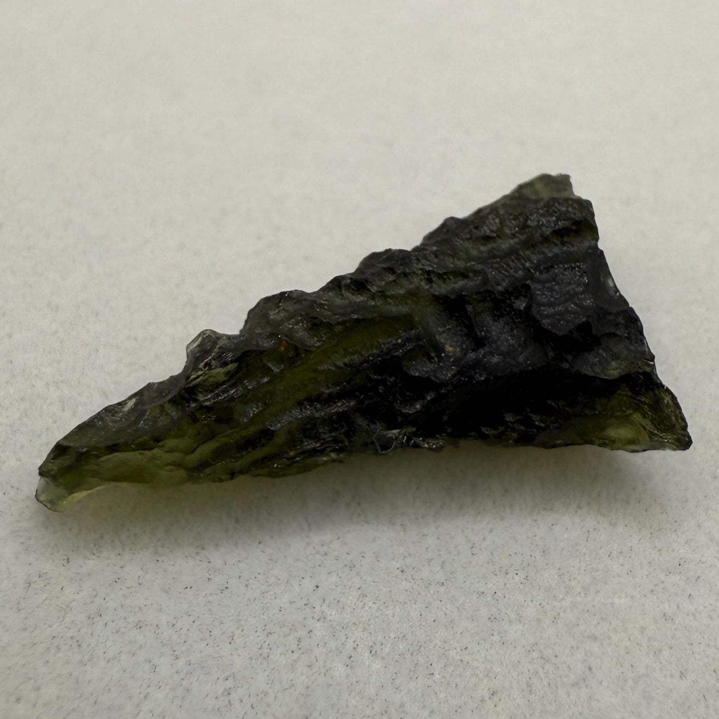 Authentic Moldavite Tektite Specimen: Czech Republic, Reiki Energy, 1.61g/8.05ct