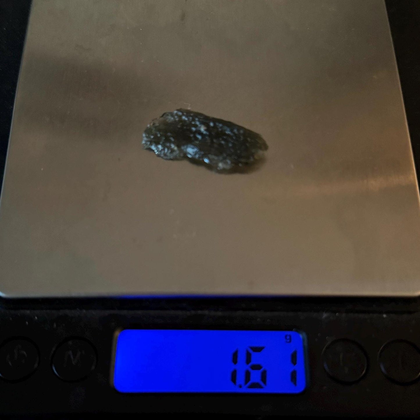 Authentic Moldavite Tektite Specimen: Czech Republic, Reiki Energy, 1.61g/8.05ct