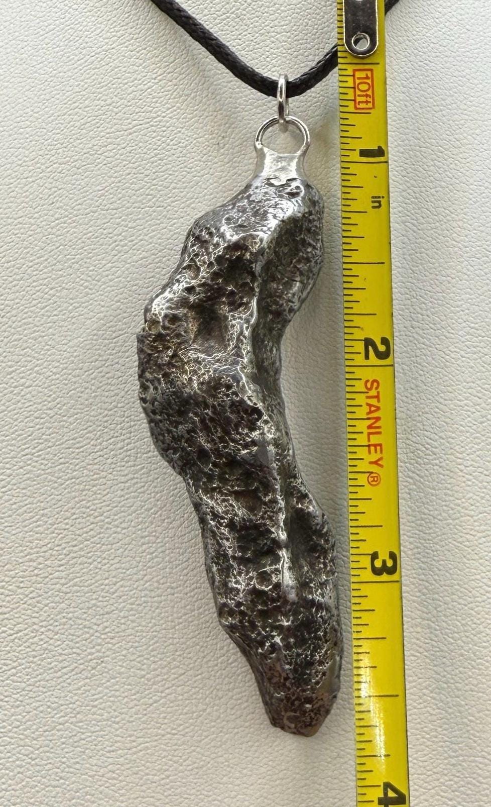Sikhote-Alin Meteorite Pendant 48.16 grams, Astronomy Gift, Authentic Meteorite, Space Gift, Meteorite Jewelry, Iron Meteorite
