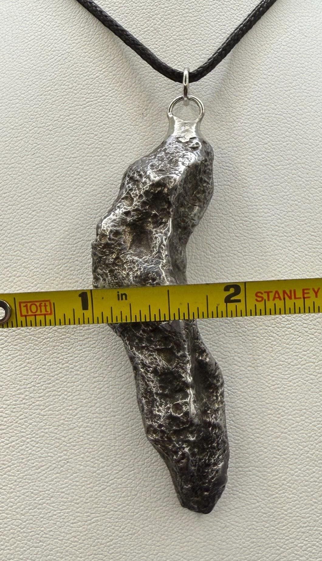 Sikhote-Alin Meteorite Pendant 48.16 grams, Astronomy Gift, Authentic Meteorite, Space Gift, Meteorite Jewelry, Iron Meteorite