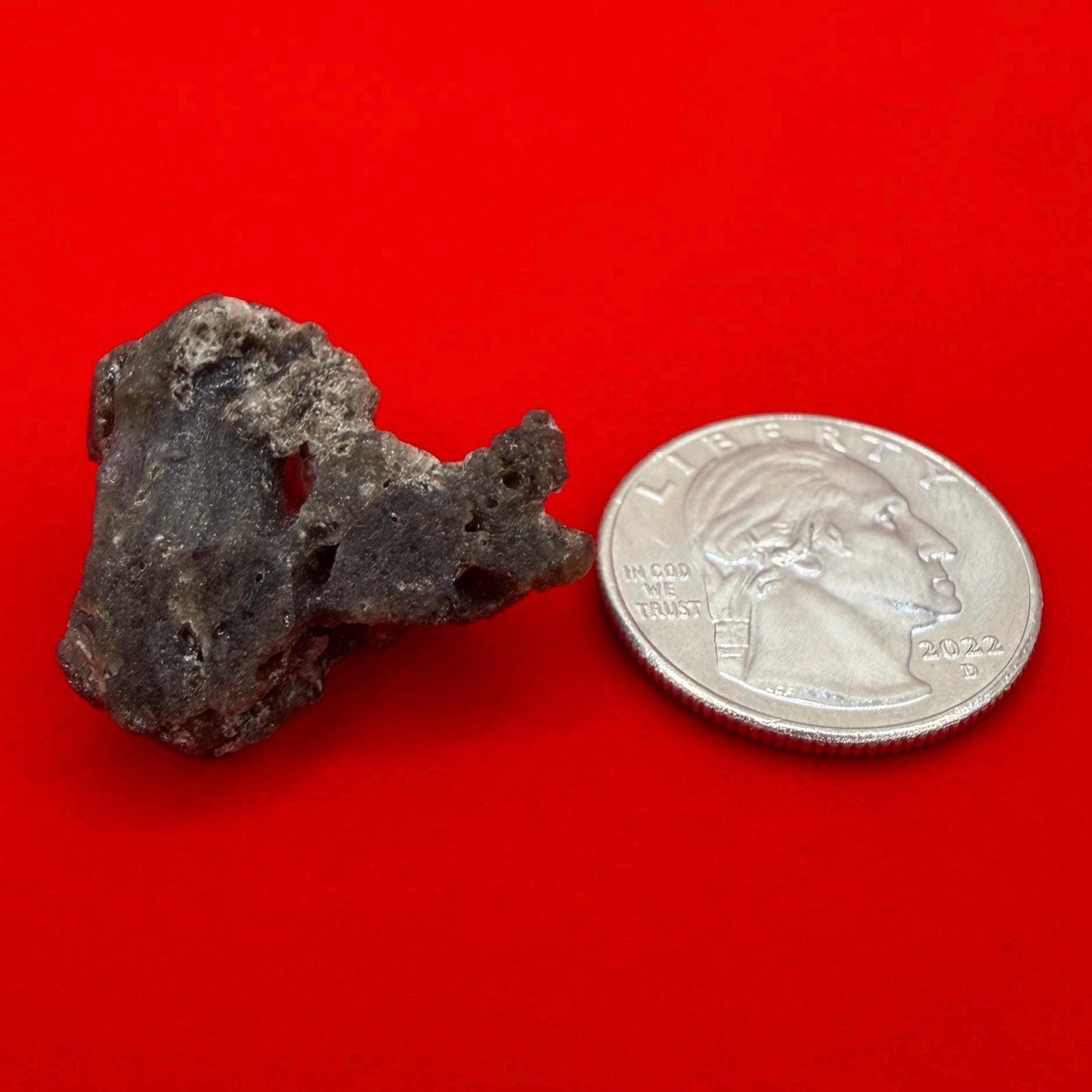 Darwin Glass Tektite: Tasmanian Impactite Talisman, 5.55 grams