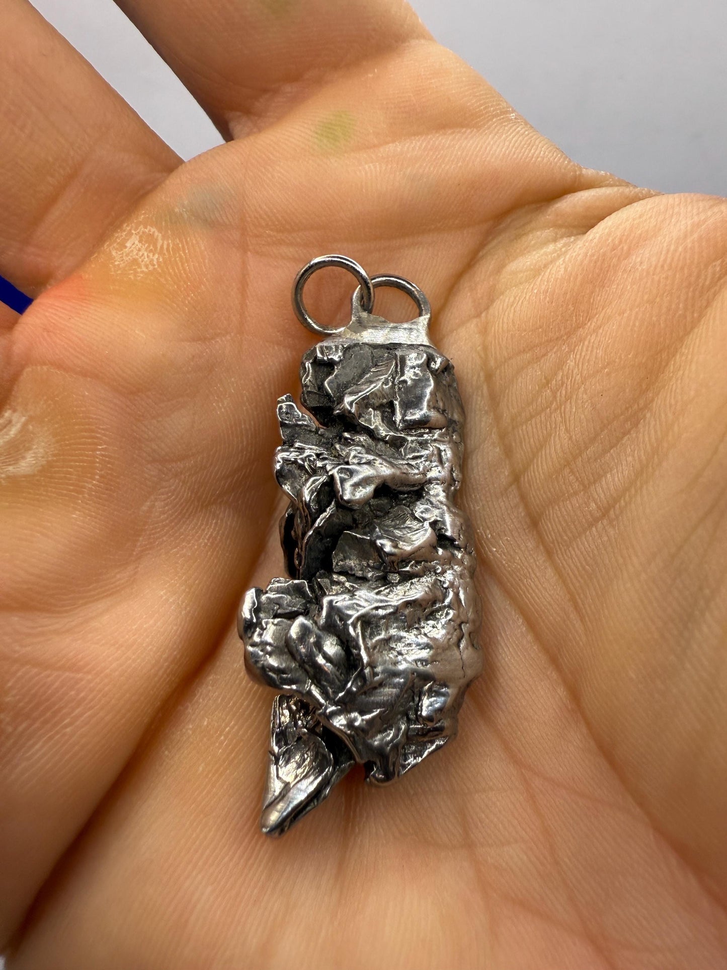Aletai Meteorite Pendant: Space Jewelry, Astronomy Gift. 14.87 grams