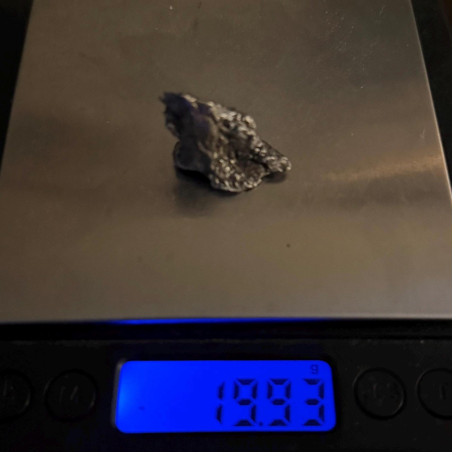 Uruacu Iron Meteorite Specimen: Space Gift, Authentic Meteorite, Brazil, 19.93 Grams