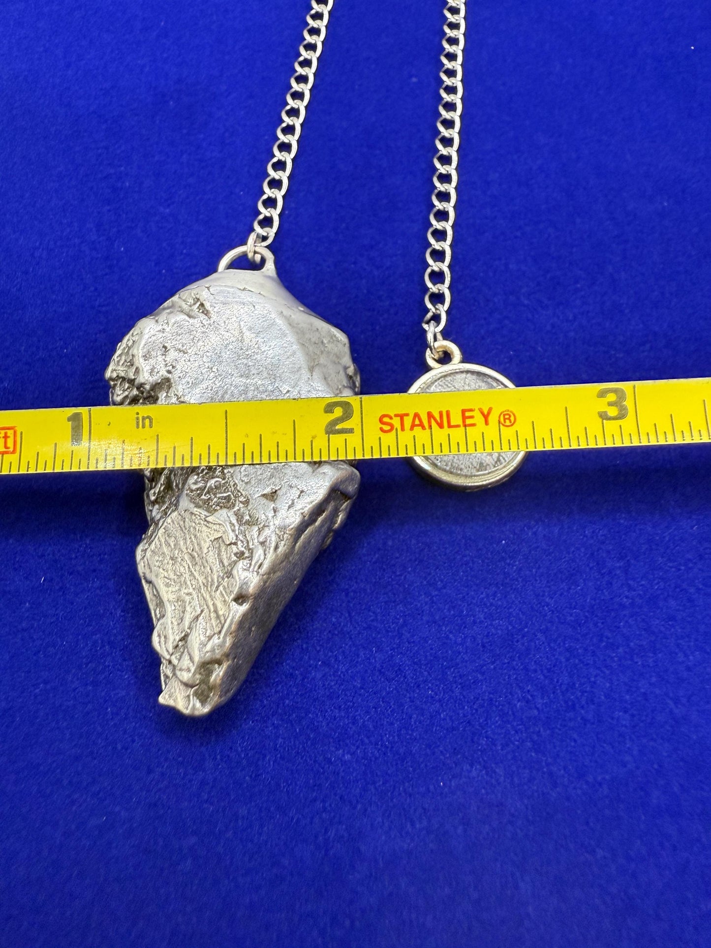Campo del Cielo Meteorite Pendulum, Rare Cosmic Divination Tool, Crystal Healing Gift, 52.38g