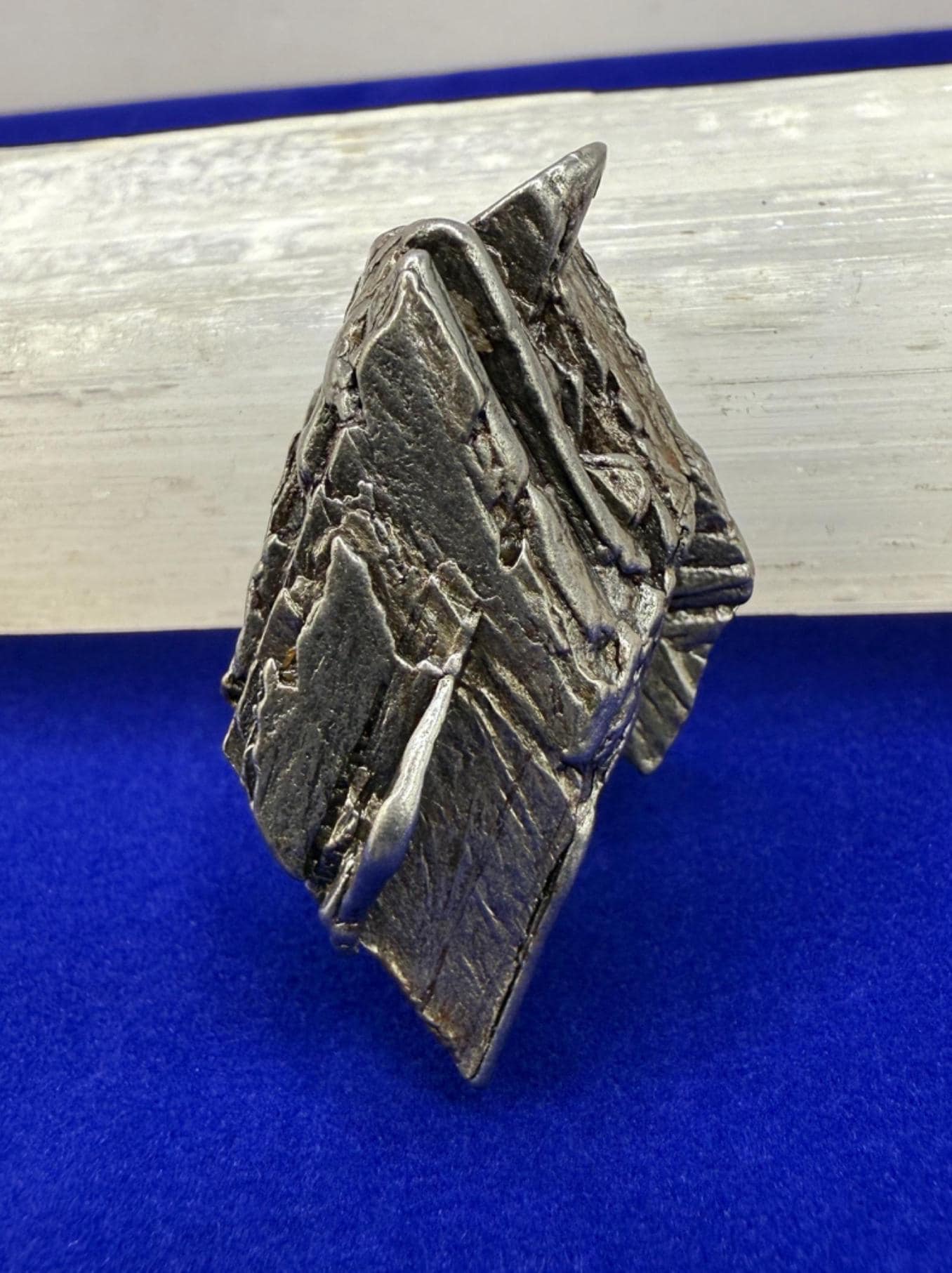 Aletai Iron-Nickel Meteorite Specimen: Astronomy Gift, COA, 33.93 grams