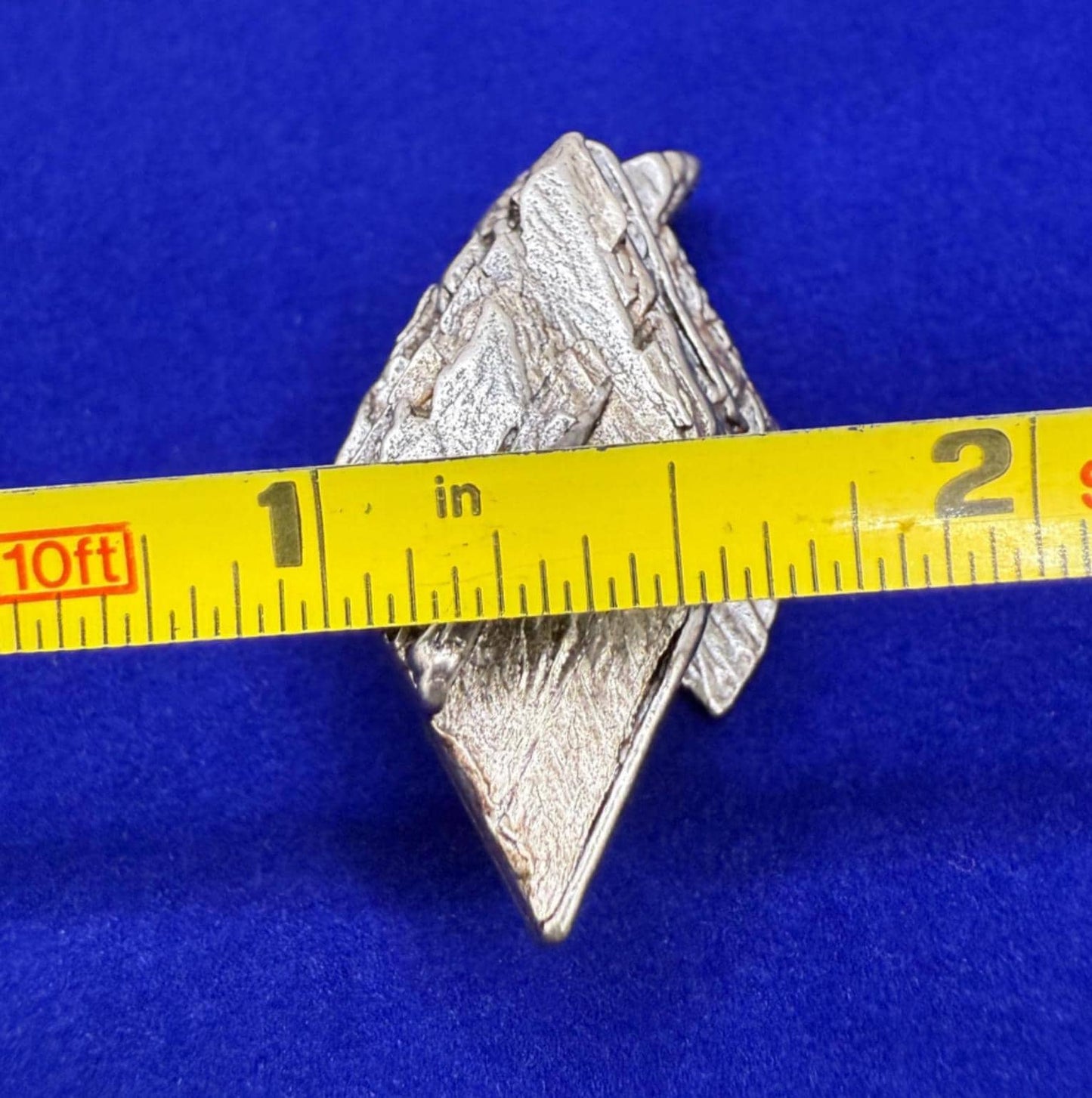 Aletai Iron-Nickel Meteorite Specimen: Astronomy Gift, COA, 33.93 grams