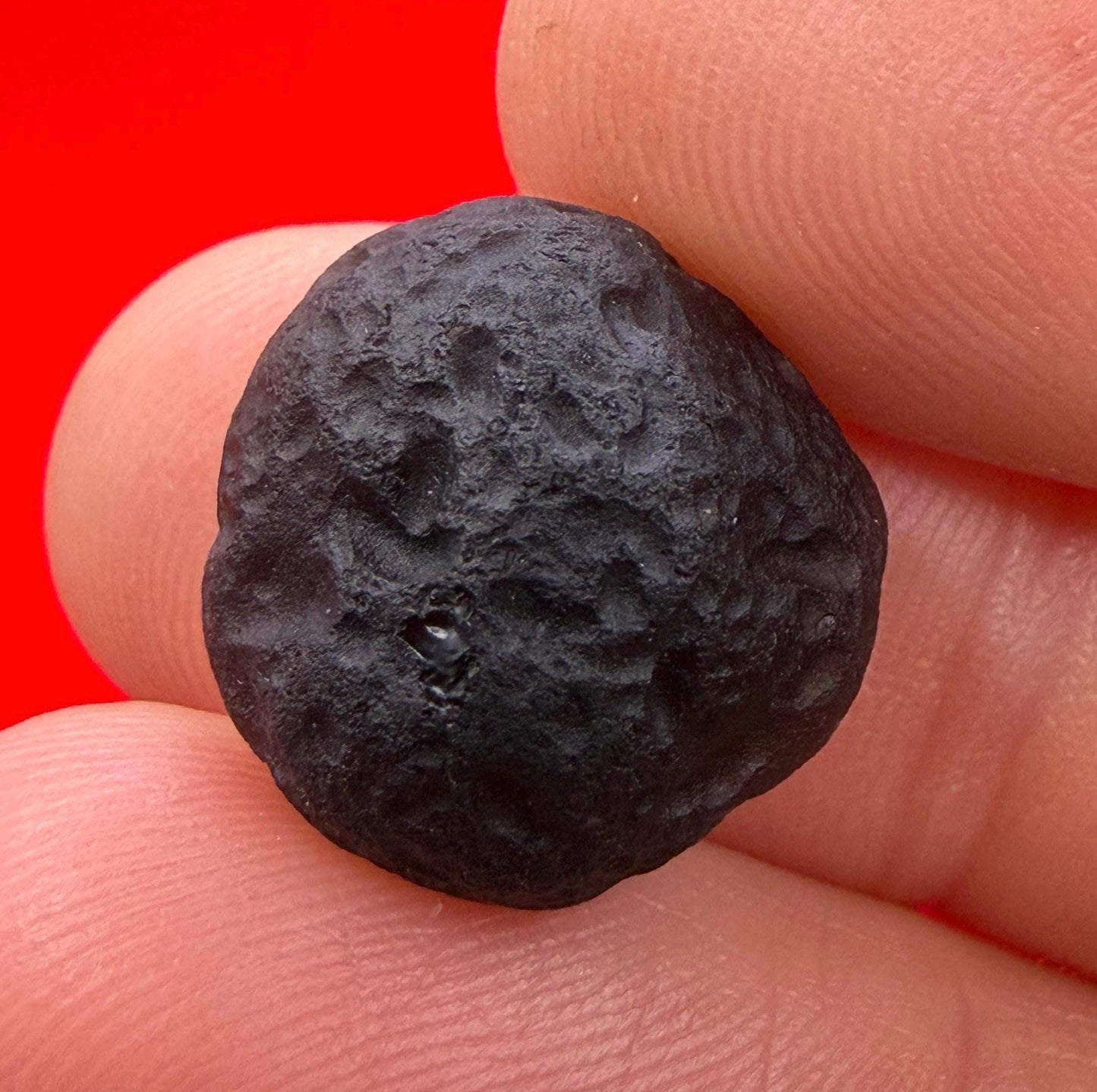 Saffordite Stone: Rare Cintamani, Arizona Tektite - 3.50 Grams