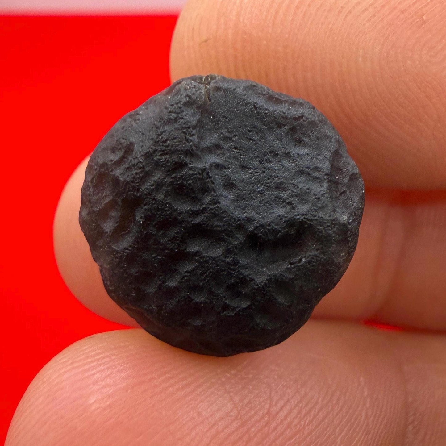 Saffordite Stone: Rare Cintamani, Arizona Tektite - 3.50 Grams