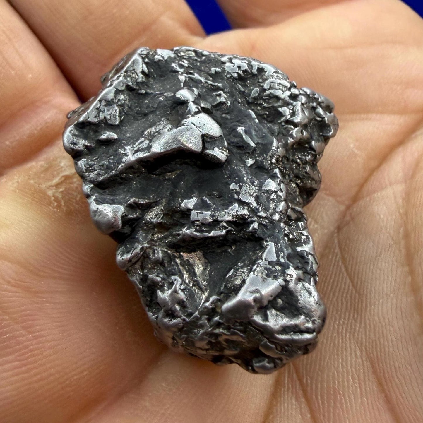 Uruacu Iron Meteorite Specimen: Space Gift, Authentic Meteorite, Brazil, 43.83 grams