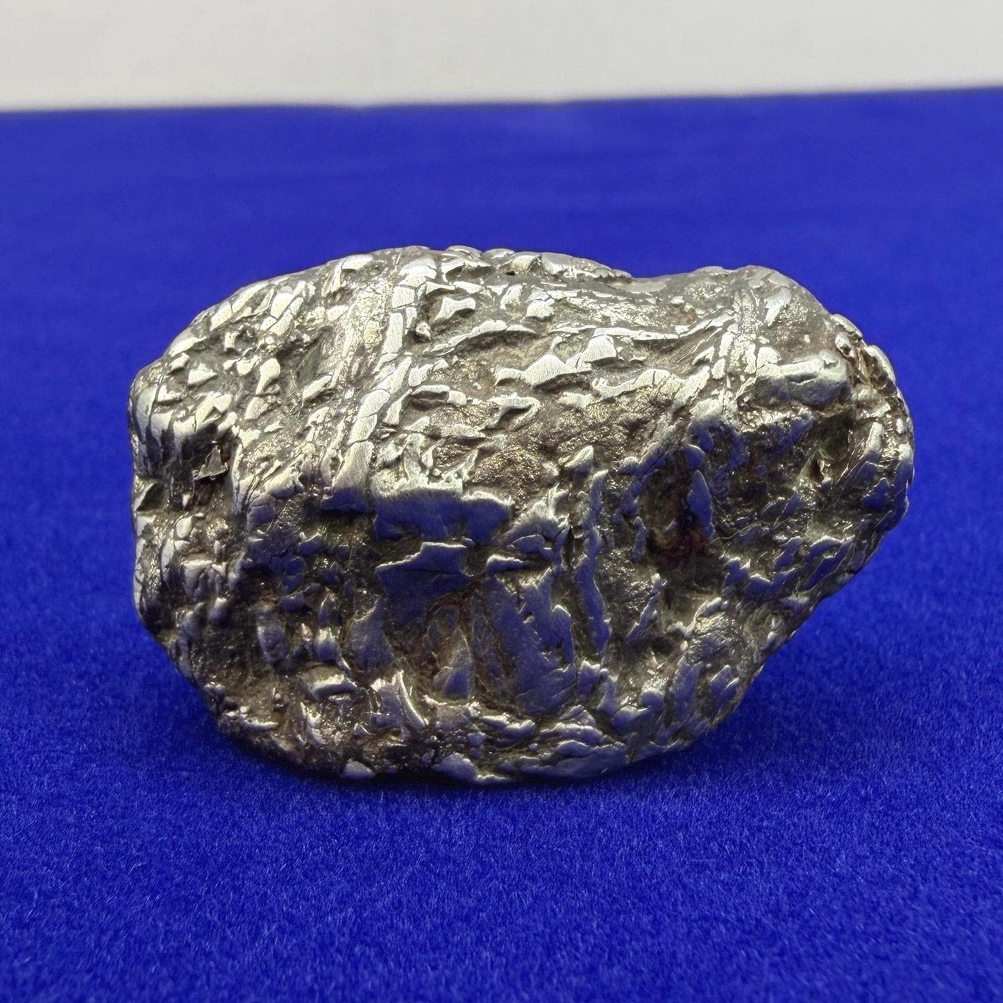 Uruacu Iron Meteorite Specimen: Space Gift, Authentic Meteorite, Brazil, 27.19 grams