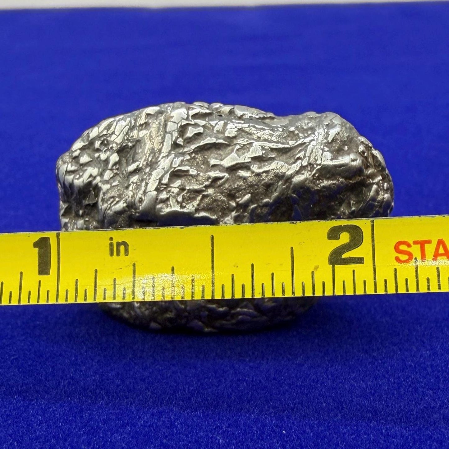 Uruacu Iron Meteorite Specimen: Space Gift, Authentic Meteorite, Brazil, 27.19 grams