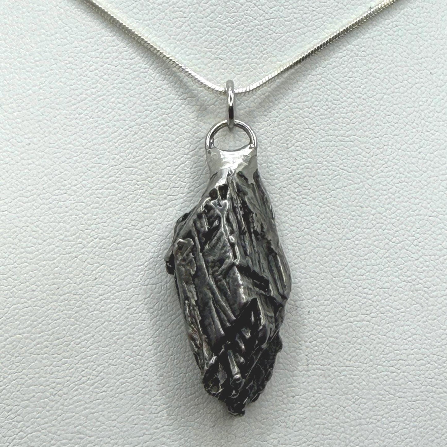 Aletai Meteorite Pendant: Authentic Space Jewelry, Cosmic Jewelry, 14.33 grams