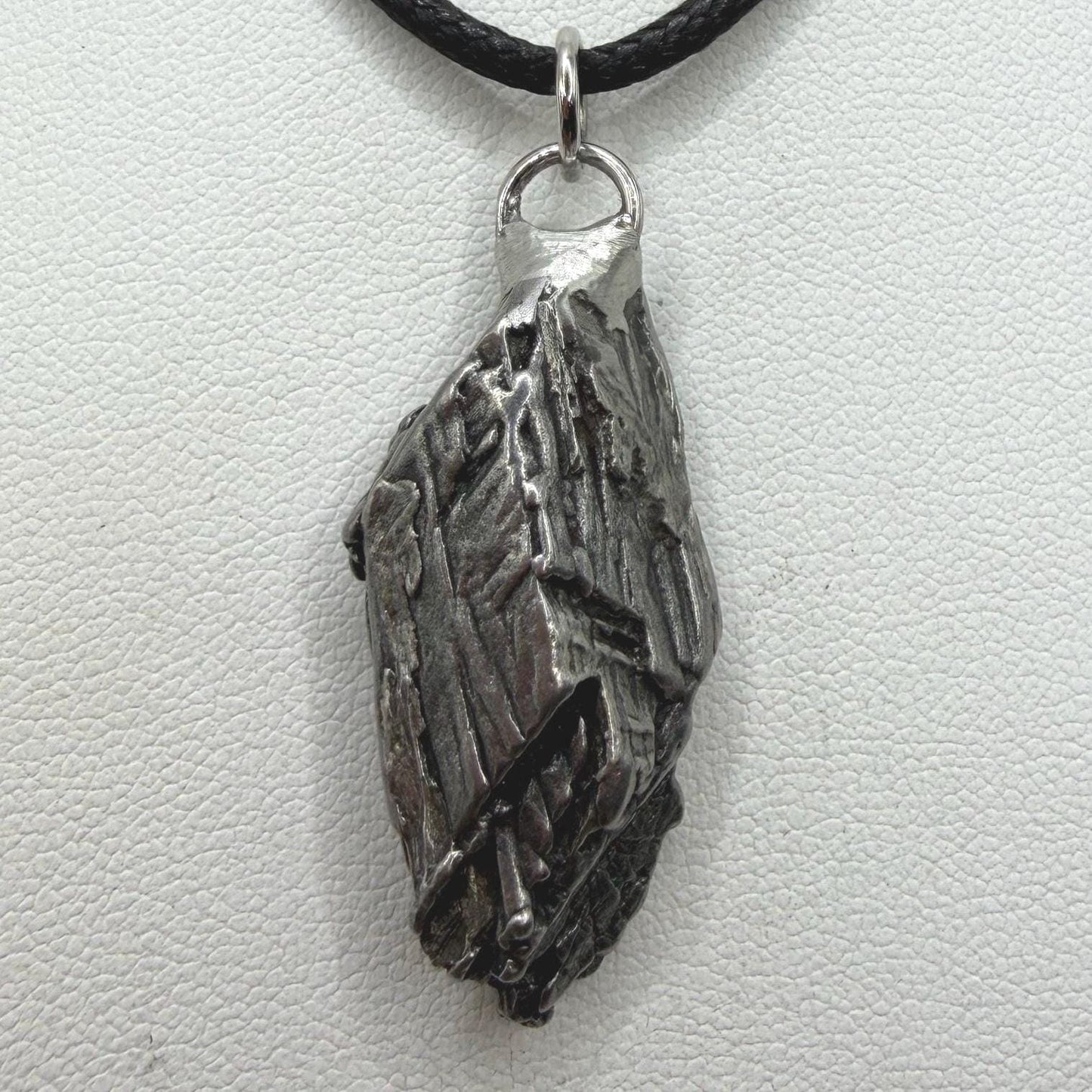 Aletai Meteorite Pendant: Authentic Space Jewelry, Cosmic Jewelry, 14.33 grams