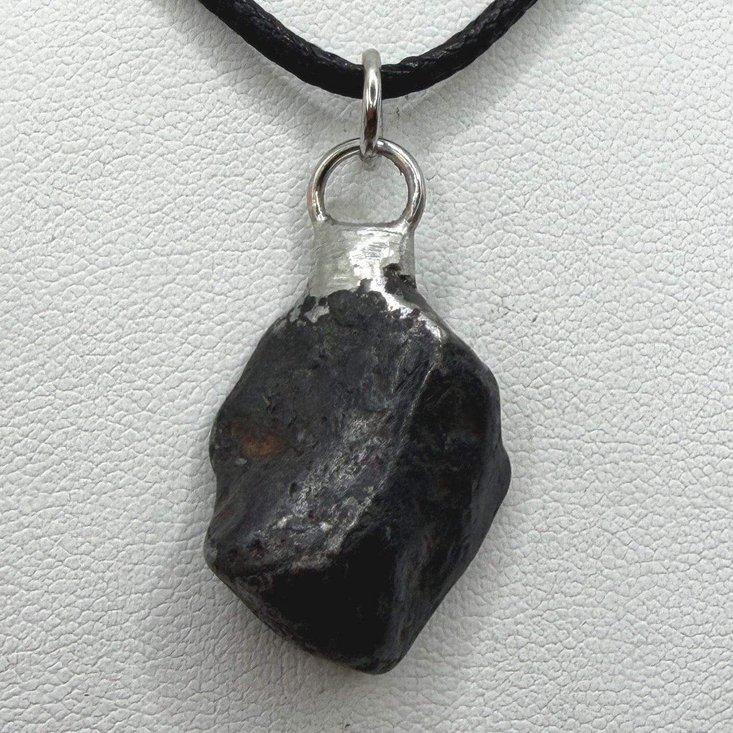 Agoudal Iron Meteorite Pendant: Handmade Astronomy Space Gift, Cosmic Pendant, 11.45 grams