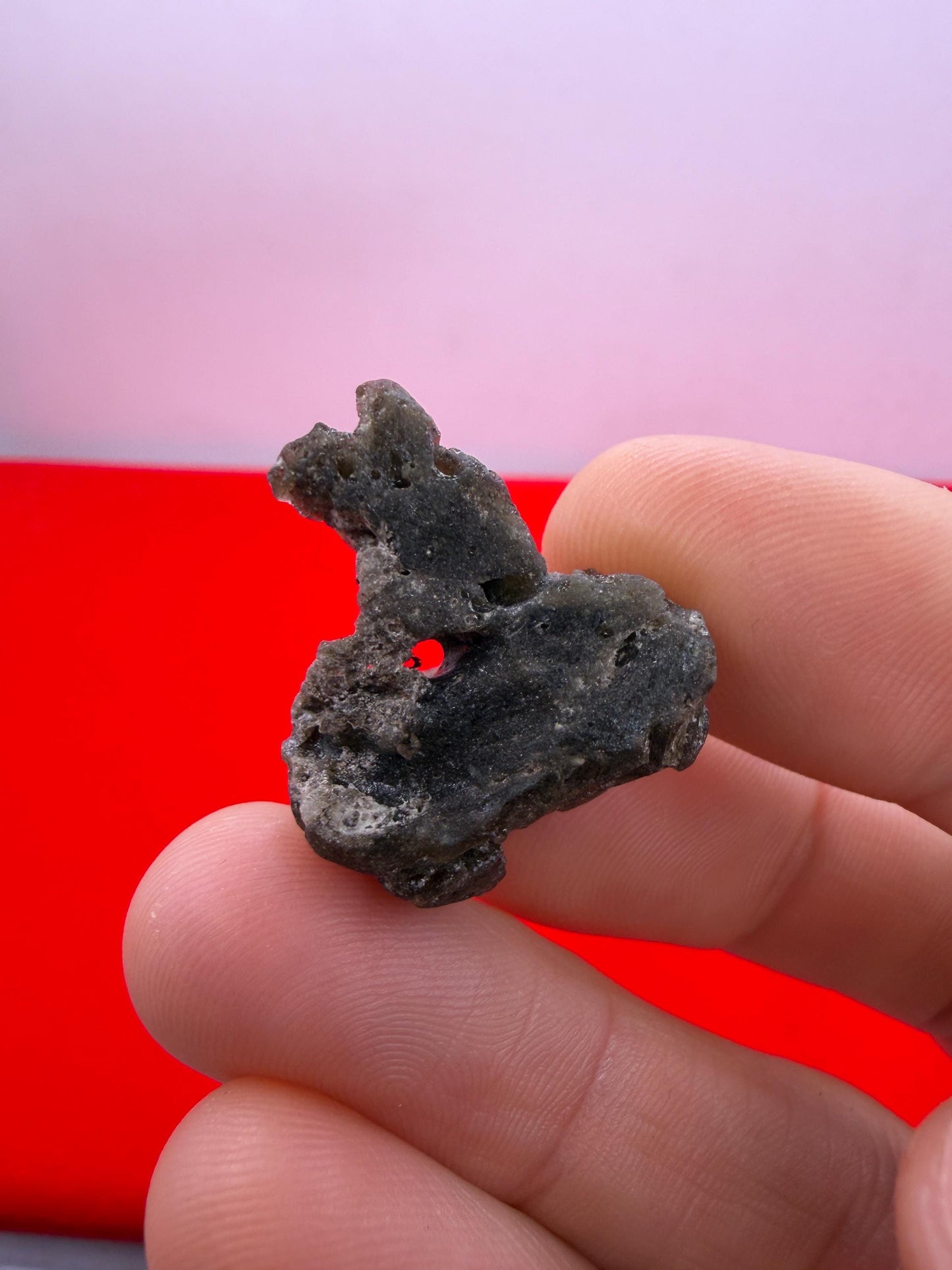 Darwin Glass Tektite: Tasmanian Impactite Talisman, 5.55 grams