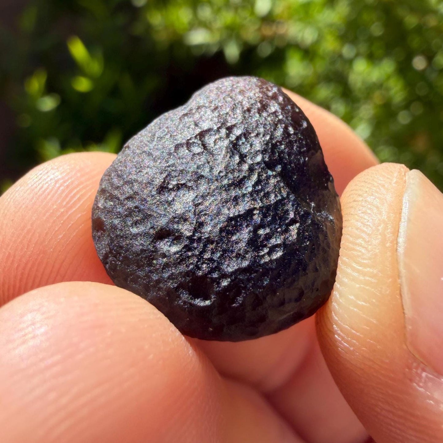 Saffordite Stone: Rare Cintamani, Arizona Tektite - 5.18 Grams