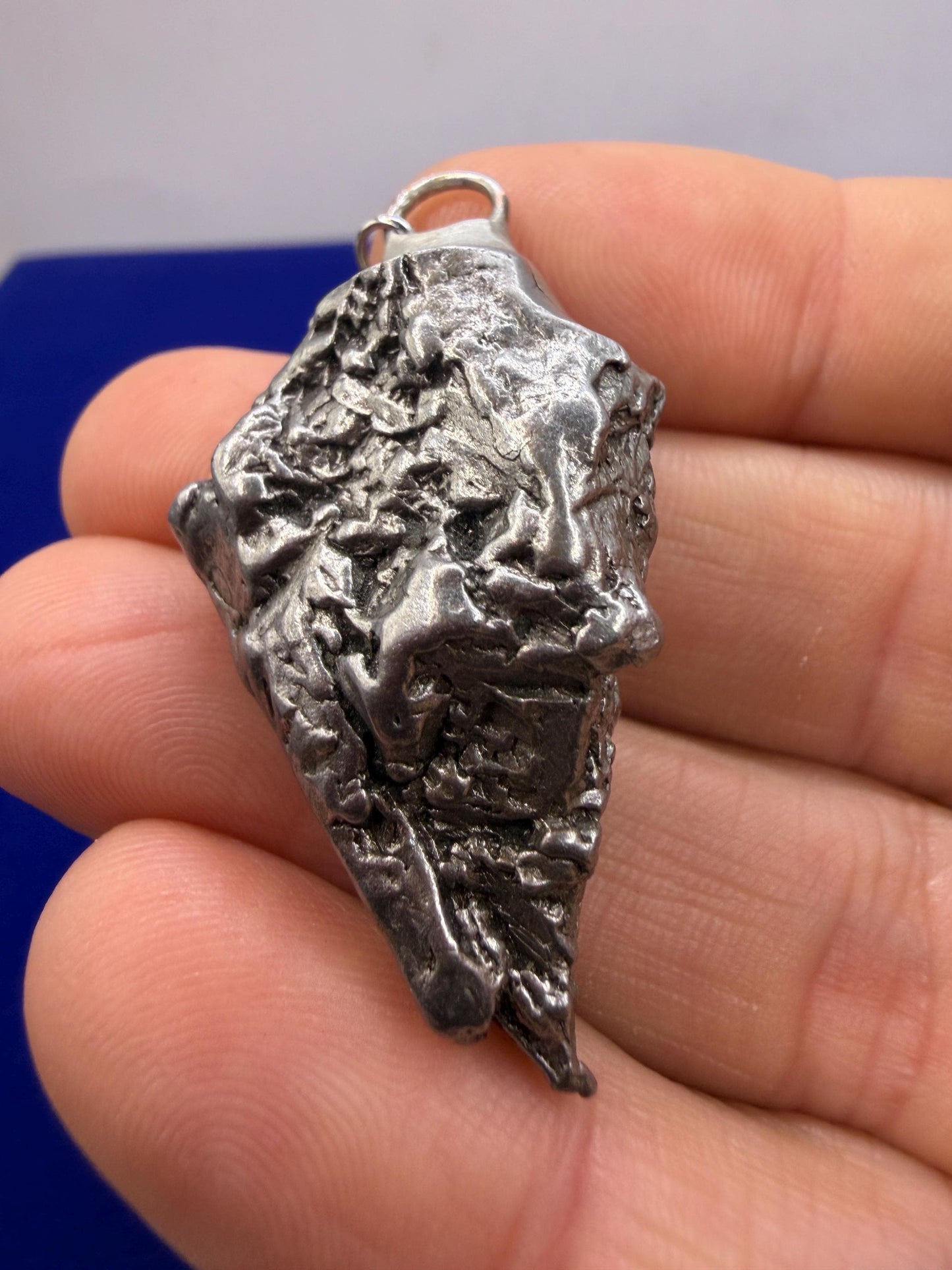 Aletai Meteorite Pendulum: Authentic Iron Meteorite, Divination Tool, 40.00 grams