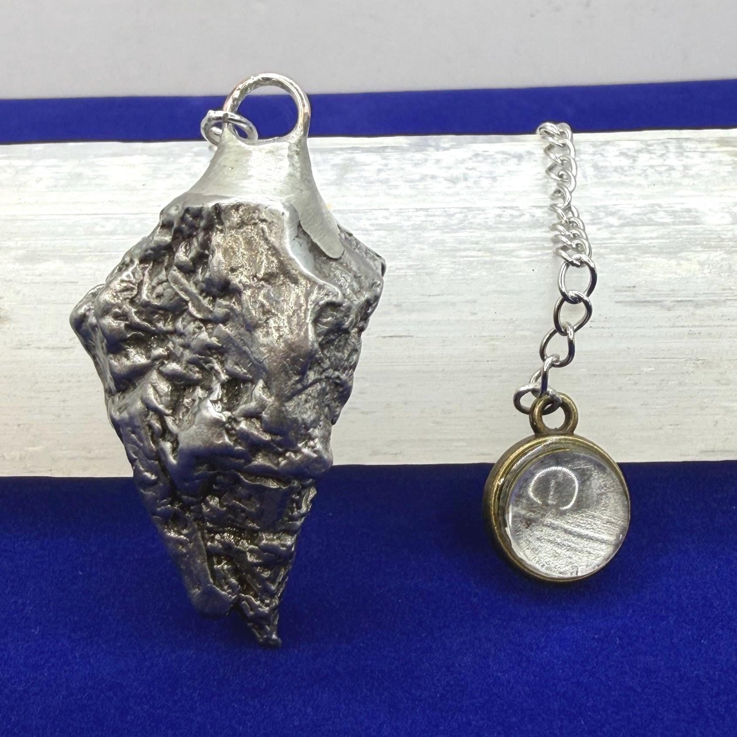 Aletai Meteorite Pendulum: Authentic Iron Meteorite, Divination Tool, 40.00 grams