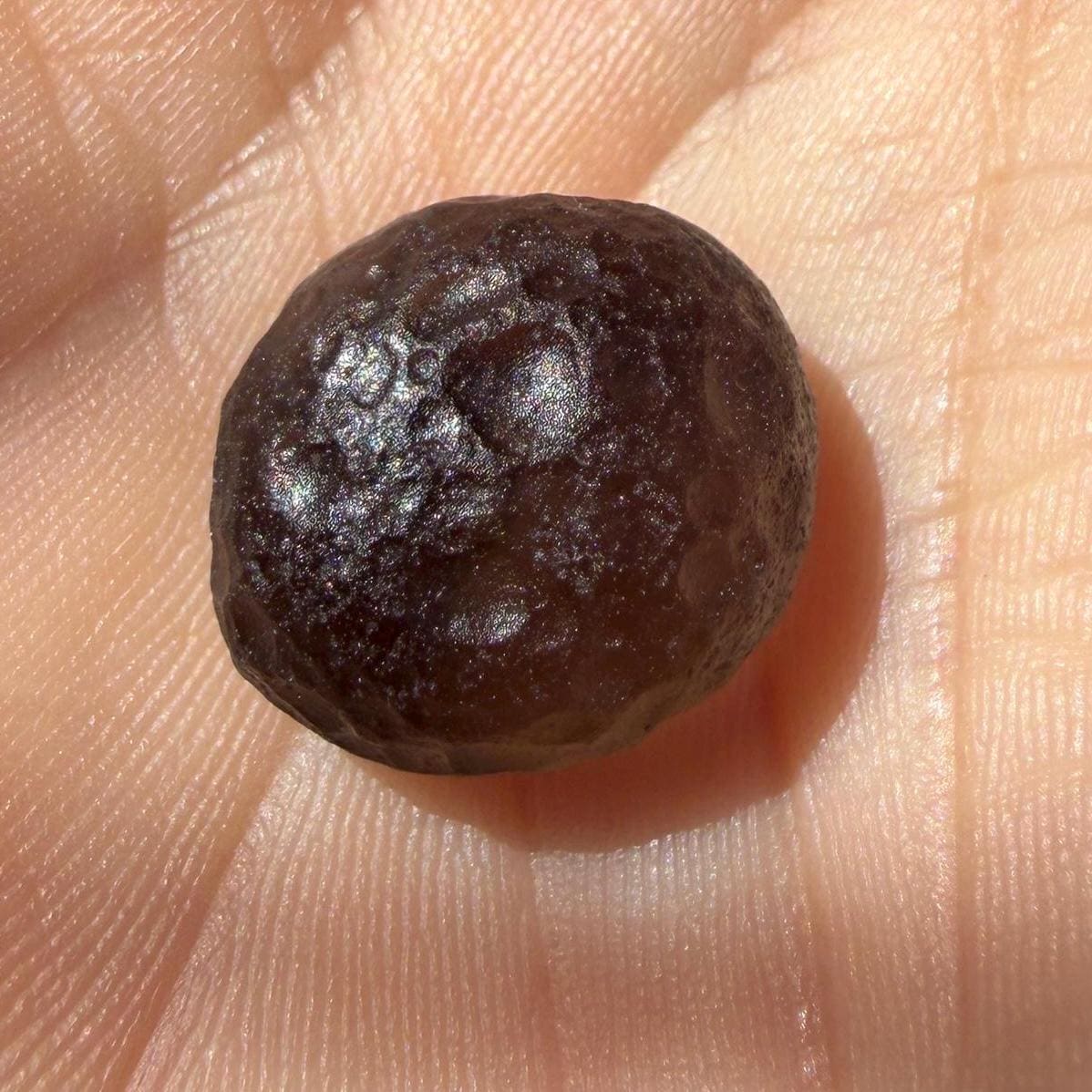 Colombianite Specimen: Translucent Pseudo-Tektite, Shamanic Healing Stone, 2.89 grams