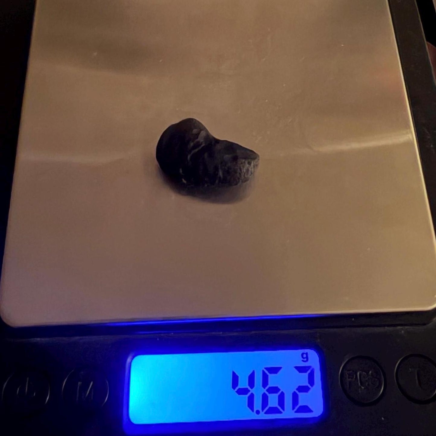 Saffordite Stone: Rare Cintamani, Arizona Tektite - 4.62 Grams