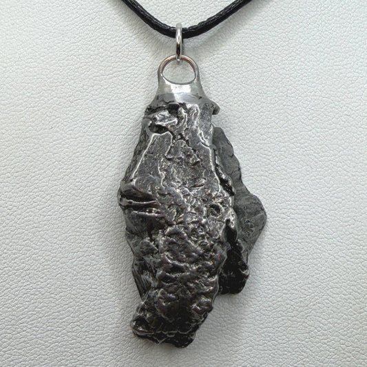 Aletai Meteorite Pendant: Authentic Space Jewelry, Cosmic Jewelry, 33.55g