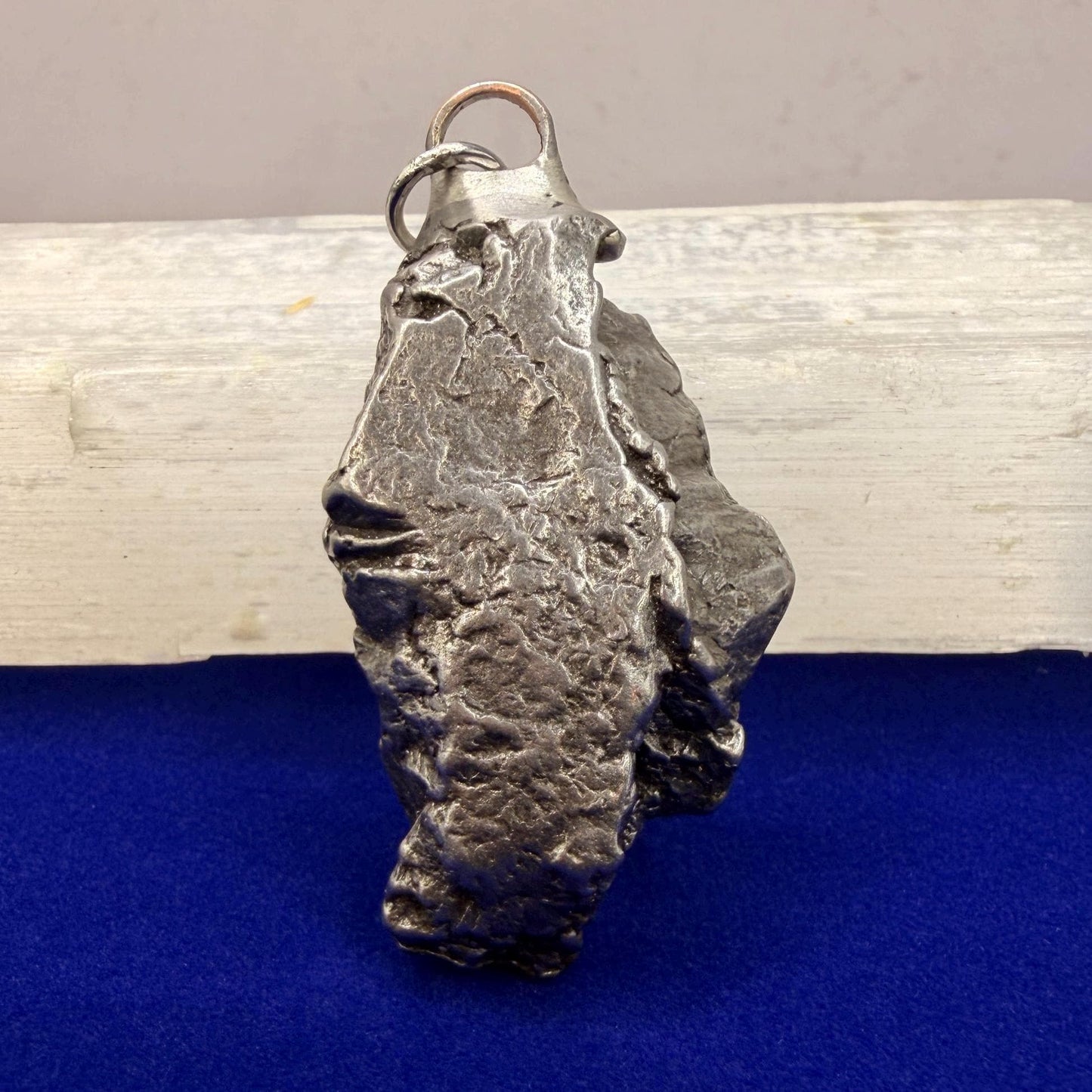 Aletai Meteorite Pendant: Authentic Space Jewelry, Cosmic Jewelry, 33.55g