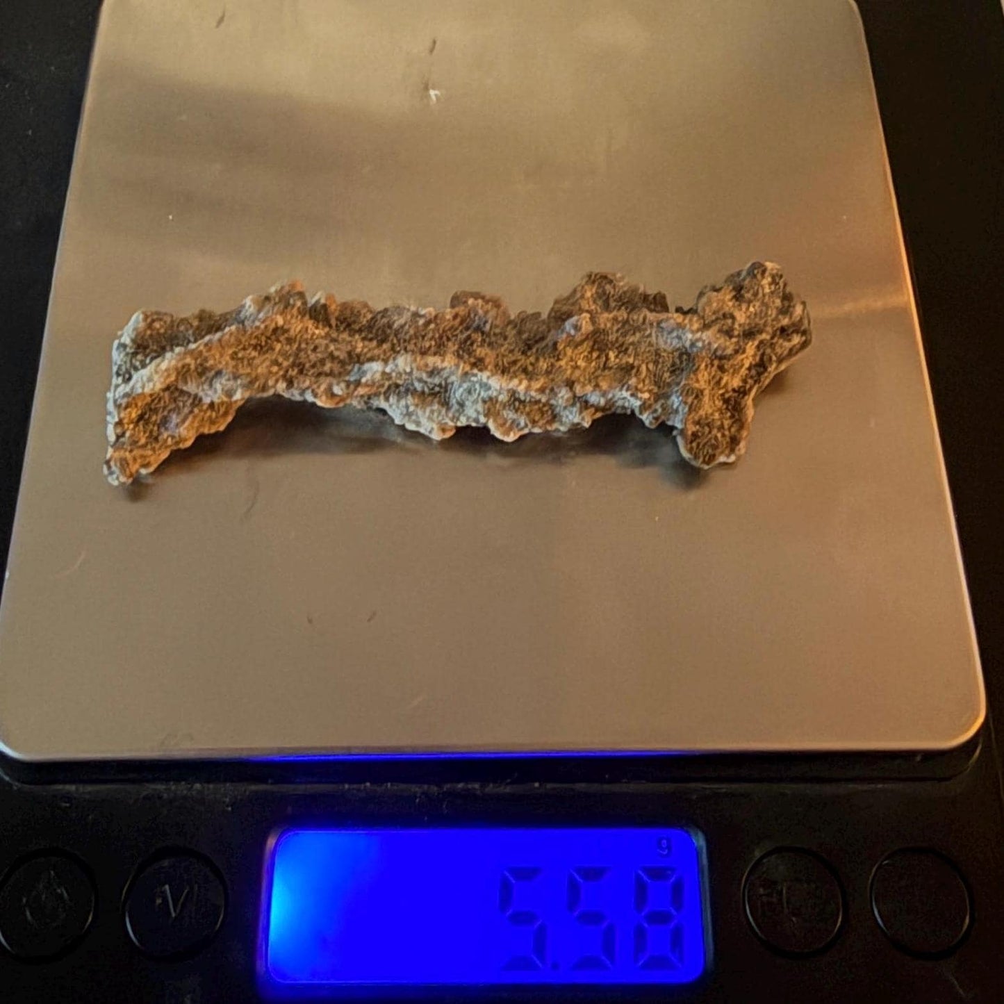 Sahara Desert Fulgurite: Fossilized Lightning Rock, Energy Work, 5.58 grams