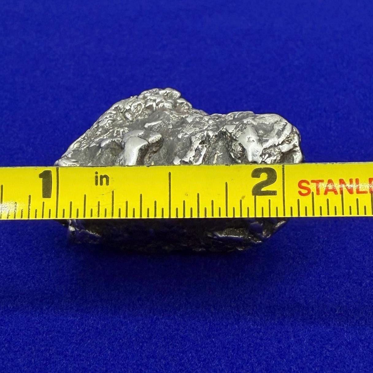 Uruacu Iron Meteorite Specimen: Space Gift, Authentic Meteorite, Brazil, 43.83 grams