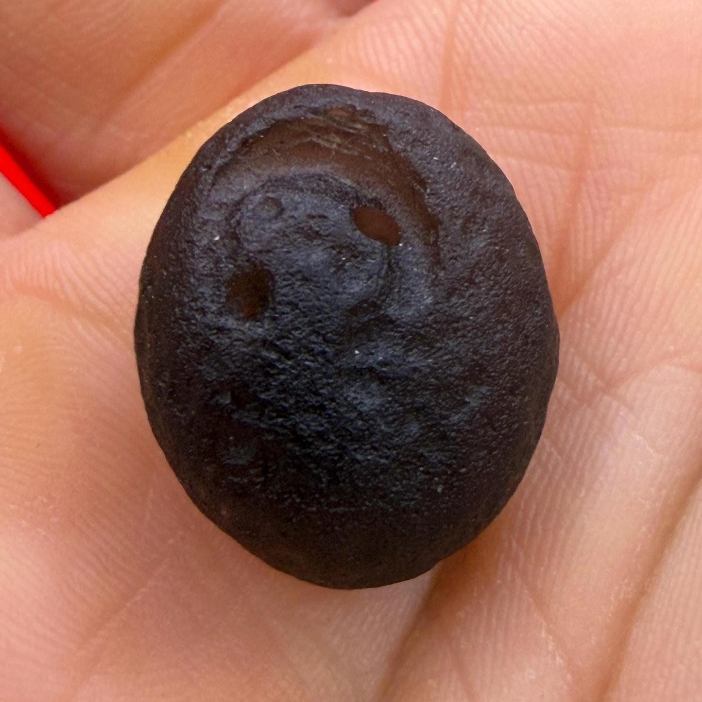 Colombianite Specimen, Beautiful and Translucent, Shamanic, Tektite, Pseudotektite, Obsidian, Healing Energy, Metaphysical, 4.38 grams