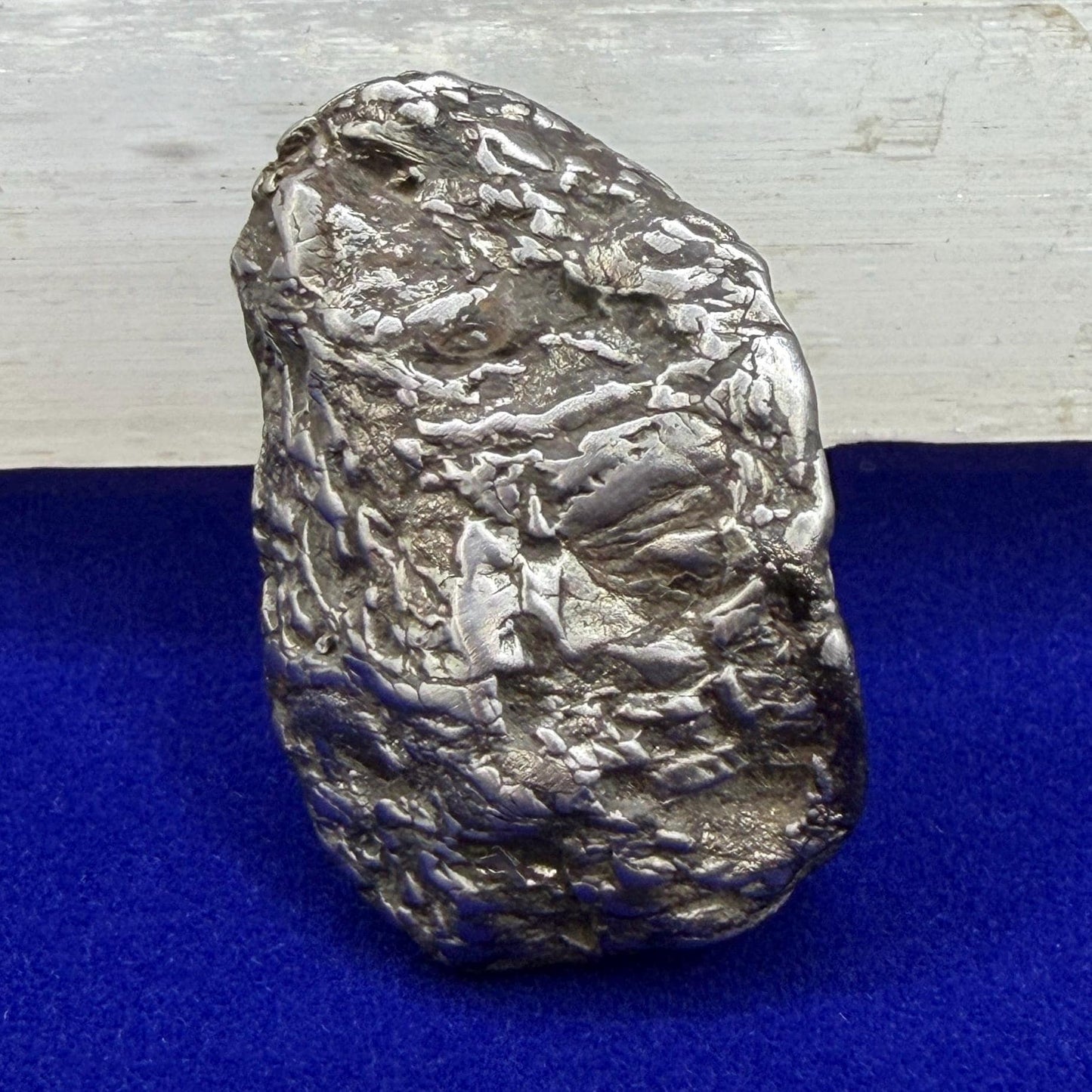 Uruacu Iron Meteorite Specimen: Space Gift, Authentic Meteorite, Brazil, 27.19 grams