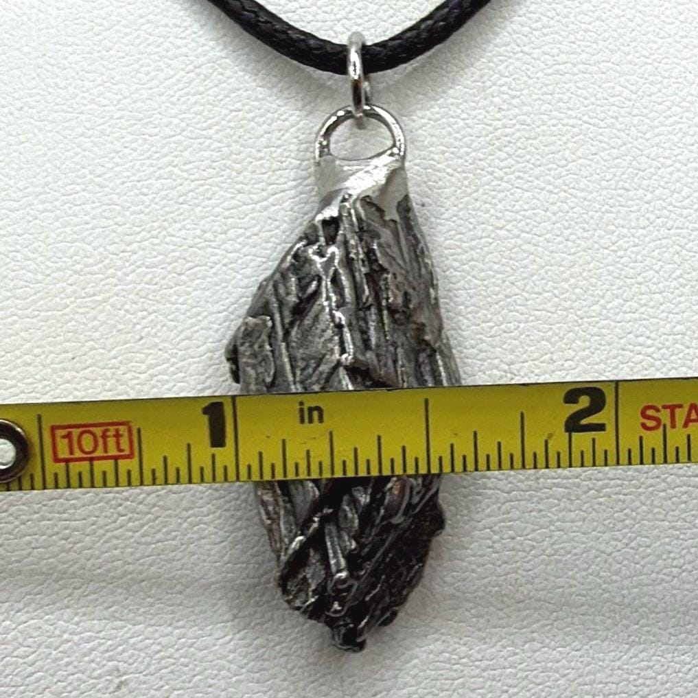 Aletai Meteorite Pendant: Authentic Space Jewelry, Cosmic Jewelry, 14.33 grams