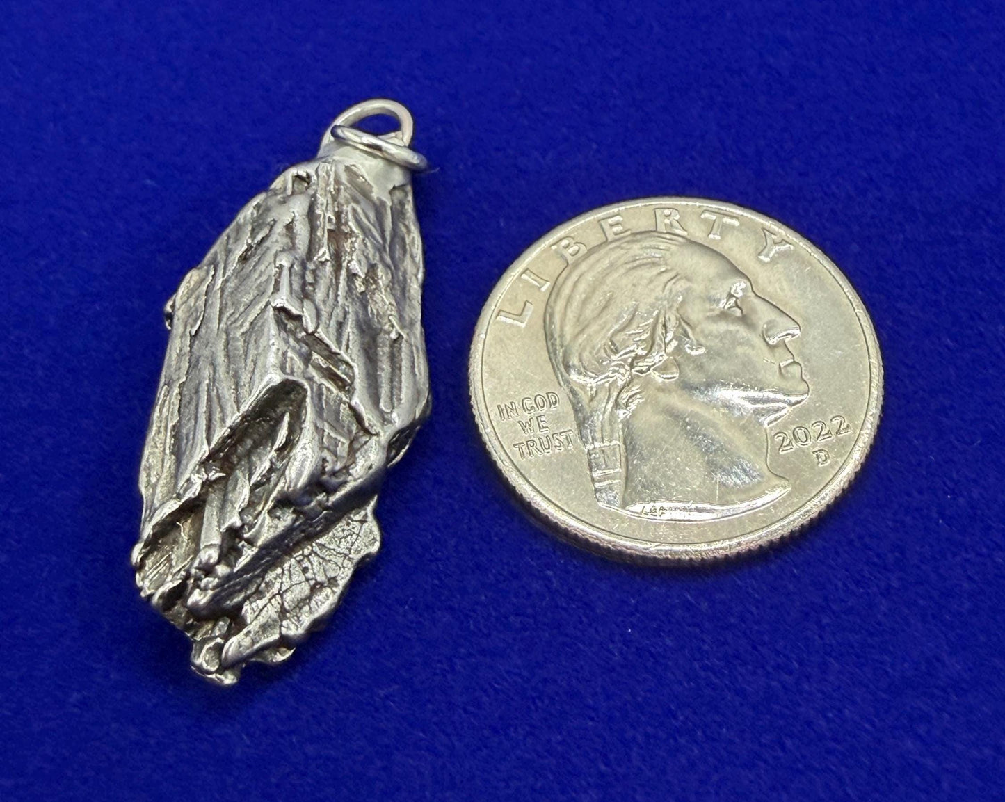 Aletai Meteorite Pendant: Authentic Space Jewelry, Cosmic Jewelry, 14.33 grams