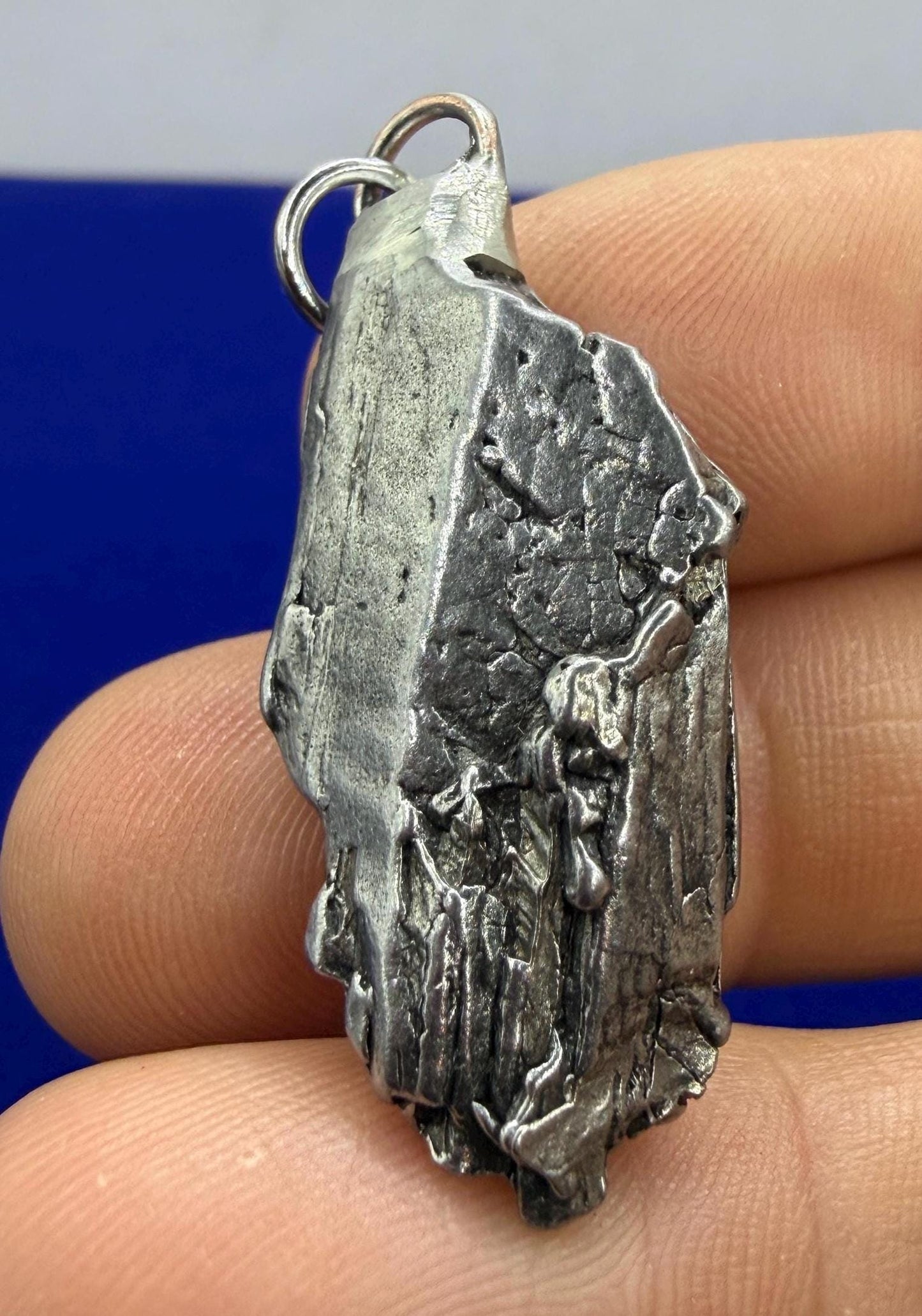 Aletai Meteorite Pendant: Authentic Space Jewelry, Cosmic Jewelry, 14.33 grams