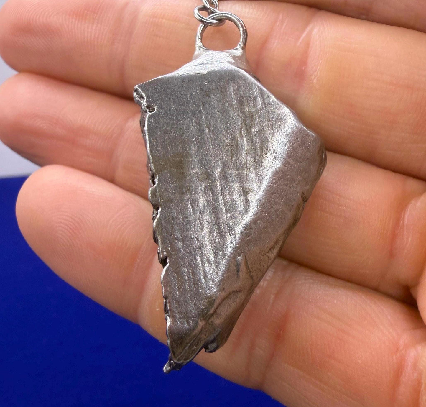 Aletai Meteorite Pendulum: Authentic Iron Meteorite, Divination Tool, 40.00 grams