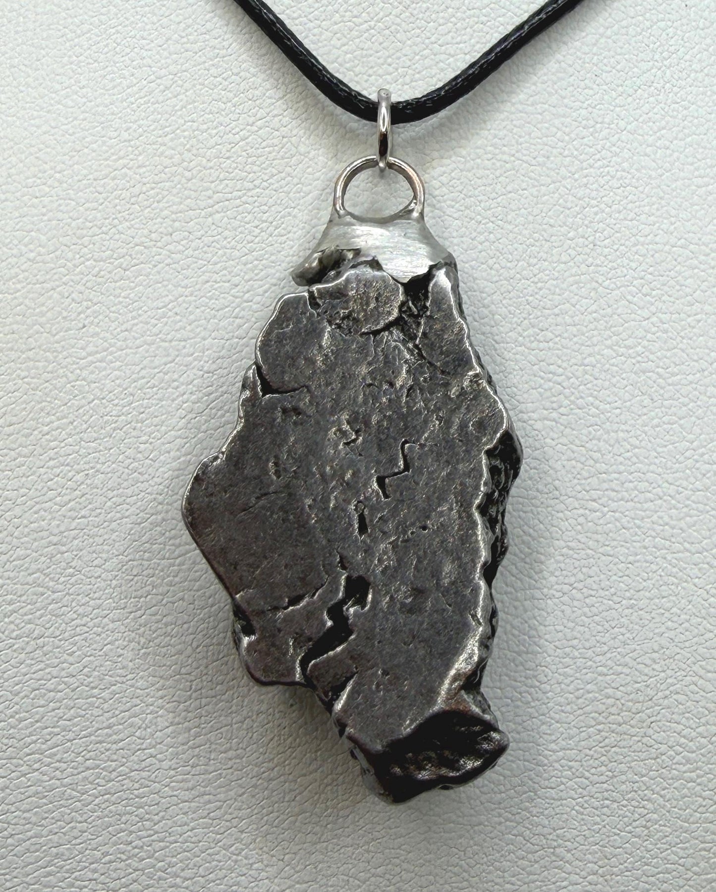 Aletai Meteorite Pendant: Authentic Space Jewelry, Cosmic Jewelry, 33.55g