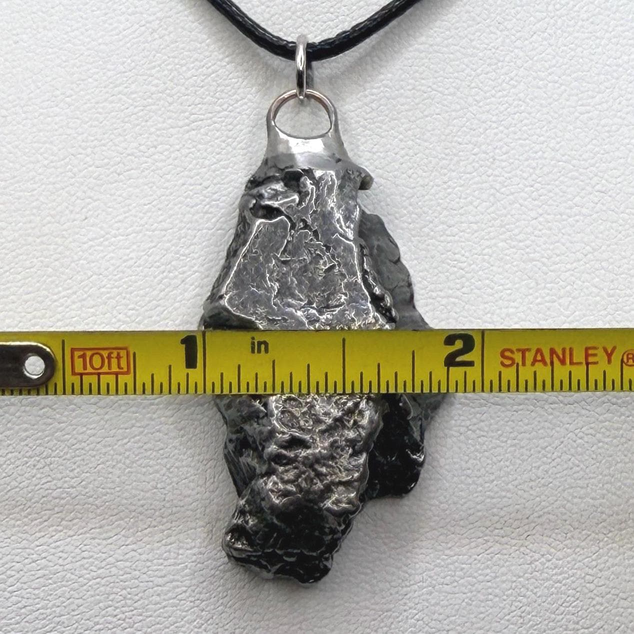 Aletai Meteorite Pendant: Authentic Space Jewelry, Cosmic Jewelry, 33.55g